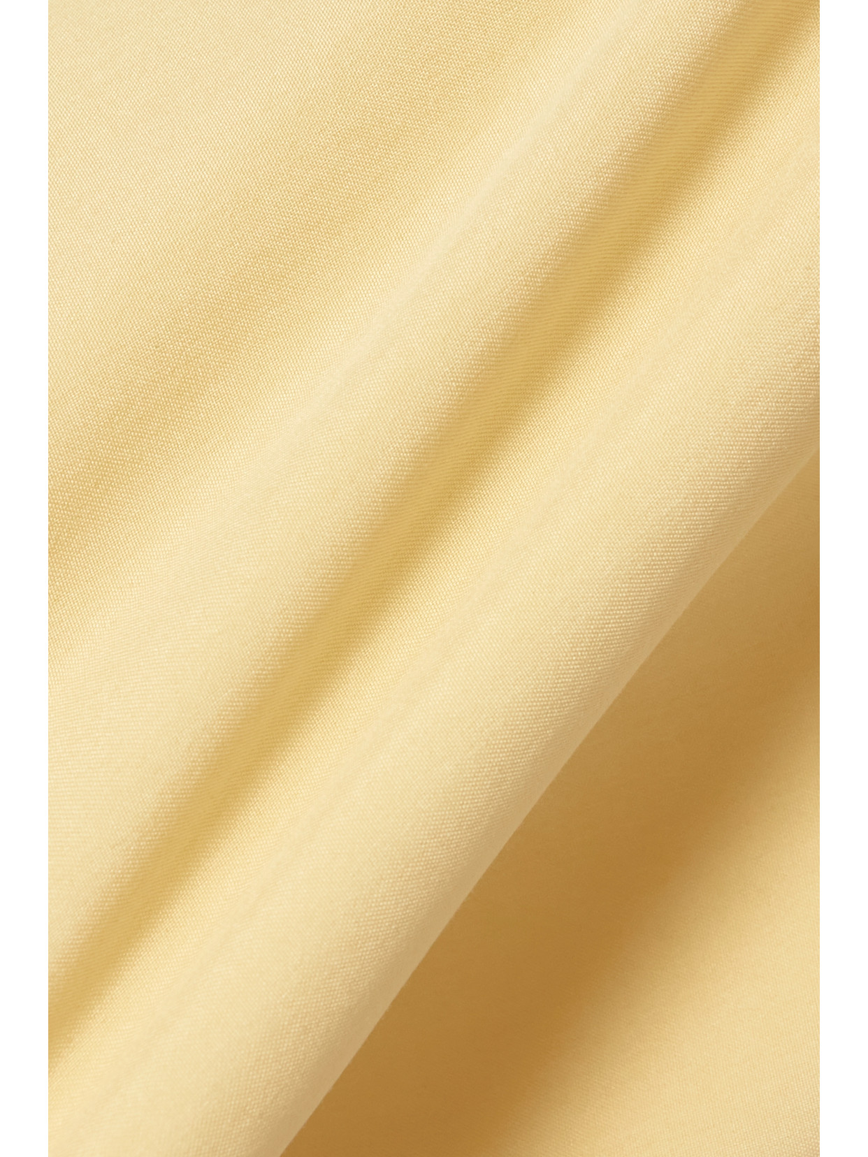 Loro Piana Neo Andre Silk Poplin Shirt In Yellow