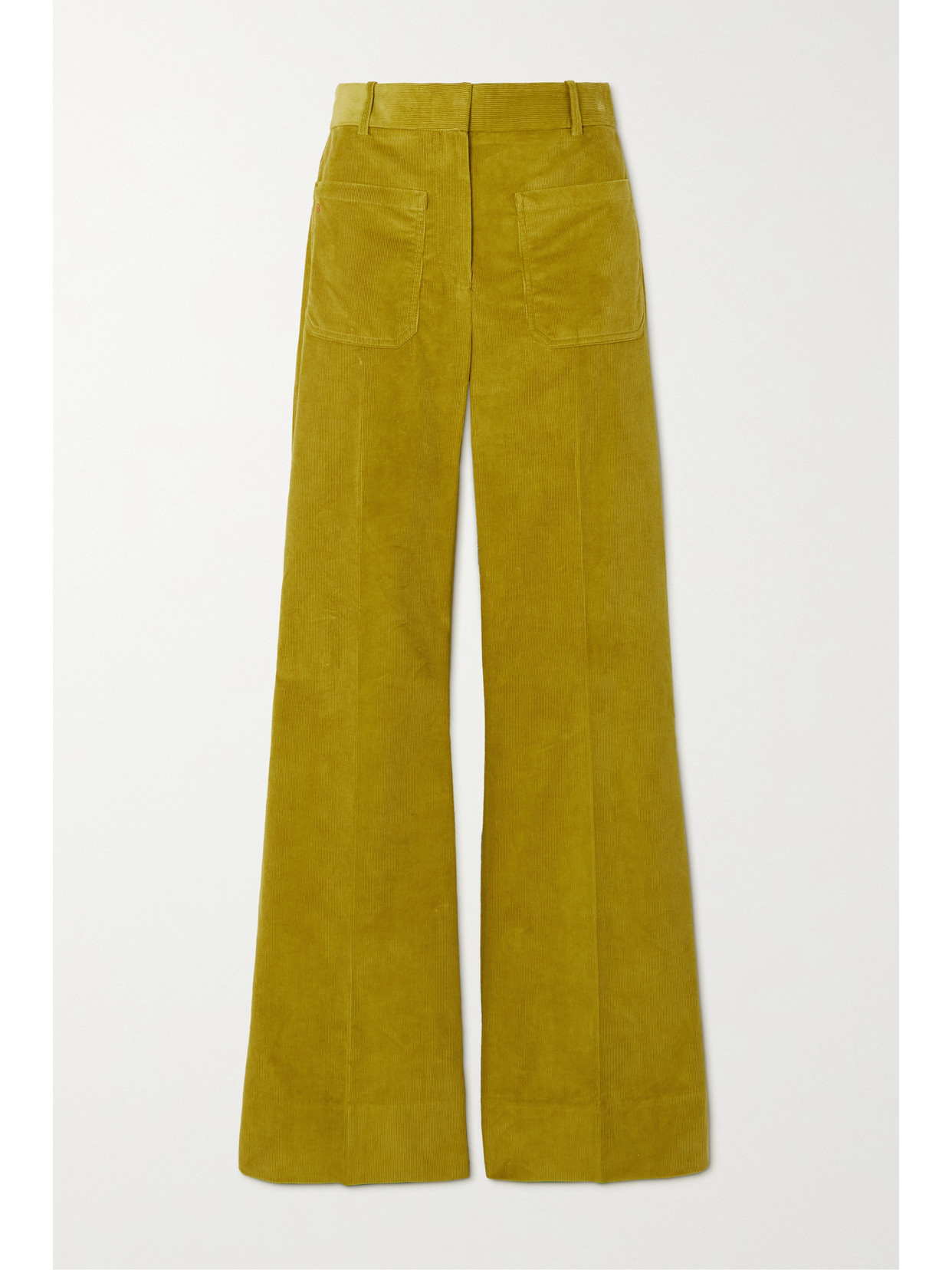 Alina Cotton-corduroy Flared Pants