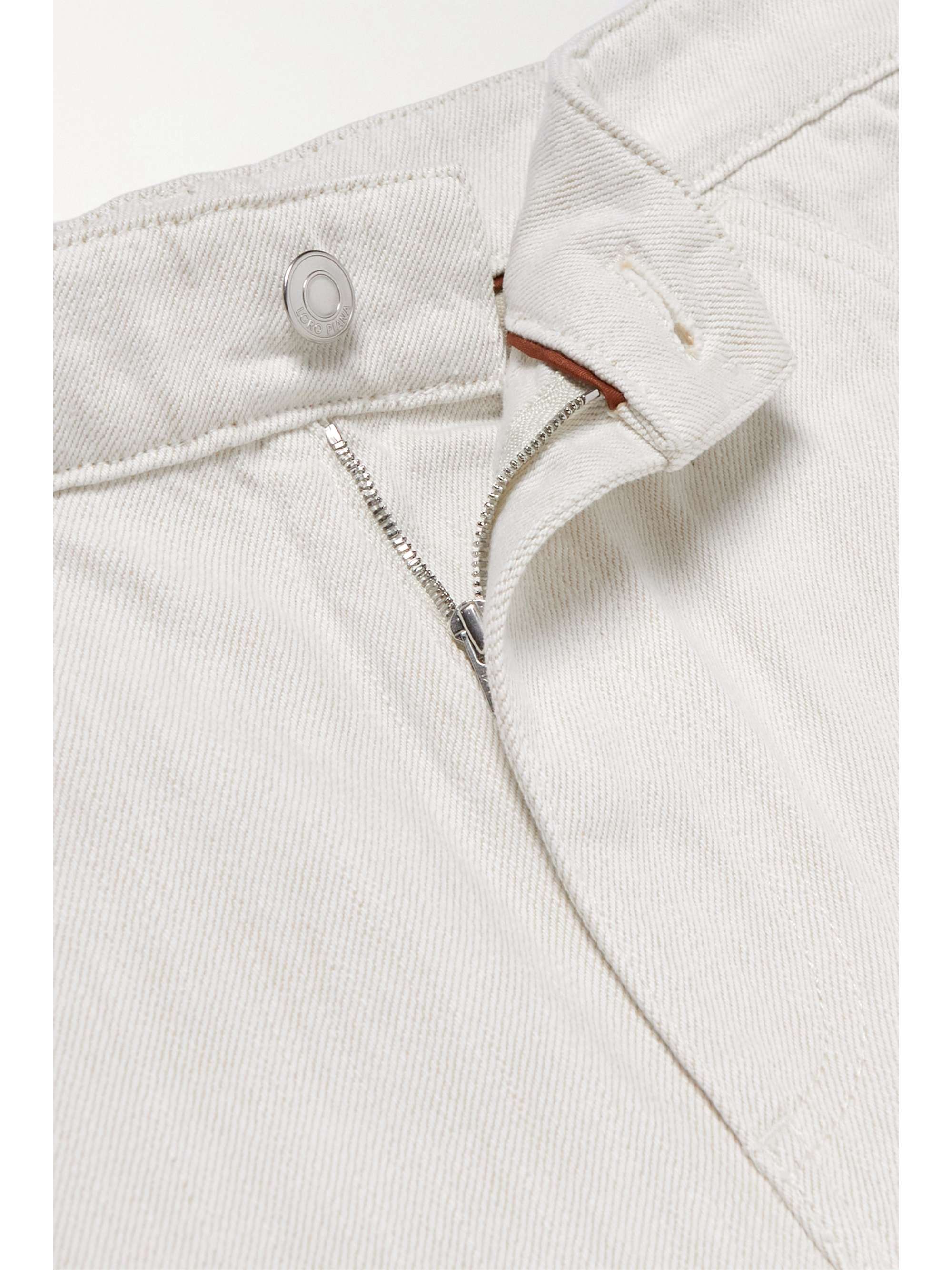 LORO PIANA Releigh high-rise straight-leg jeans