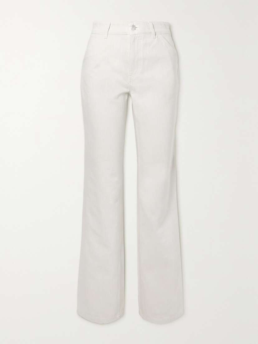 Loro Piana Releigh High-rise Straight-leg Jeans