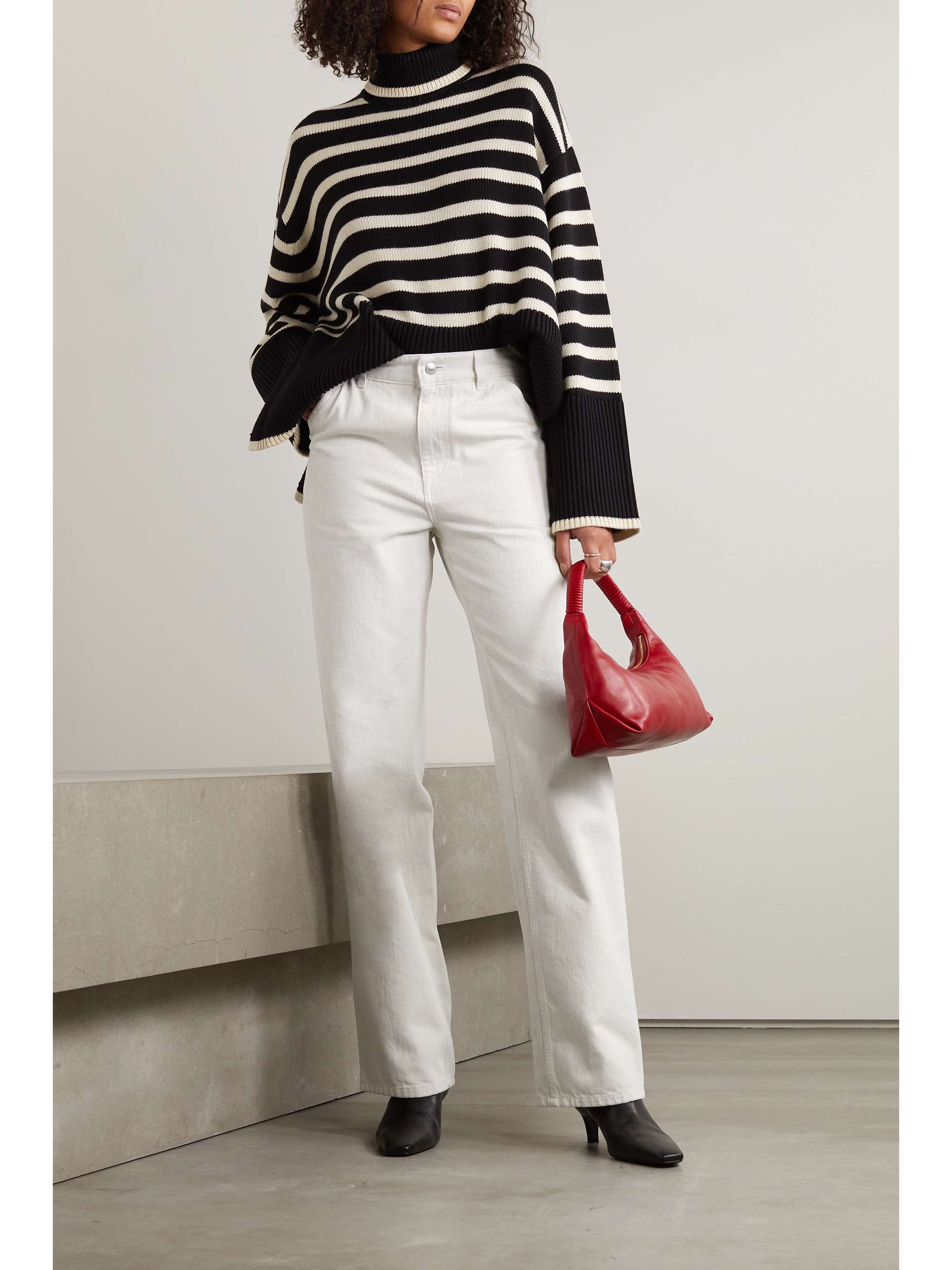 LORO PIANA Releigh high-rise straight-leg jeans