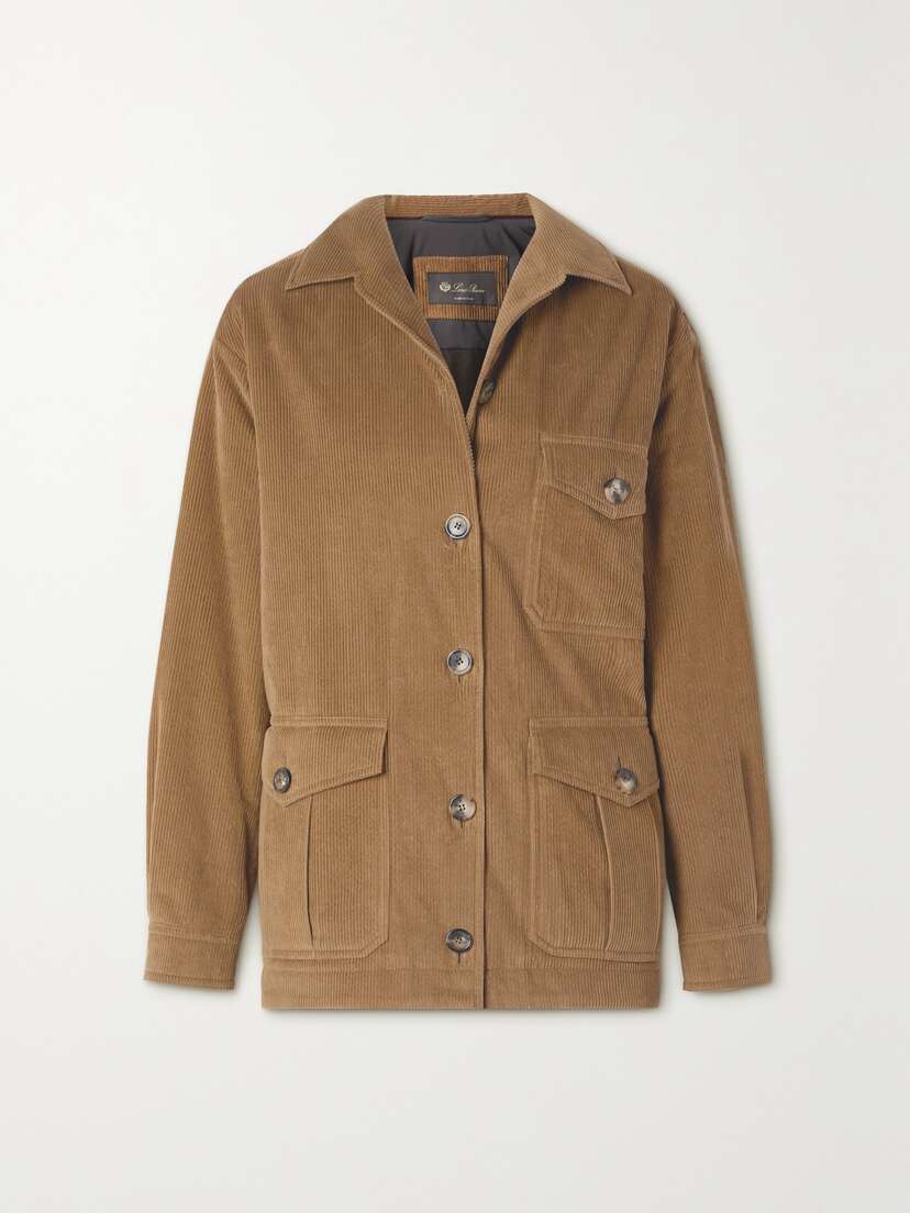 Loro Piana Padded Cotton-corduroy Jacket