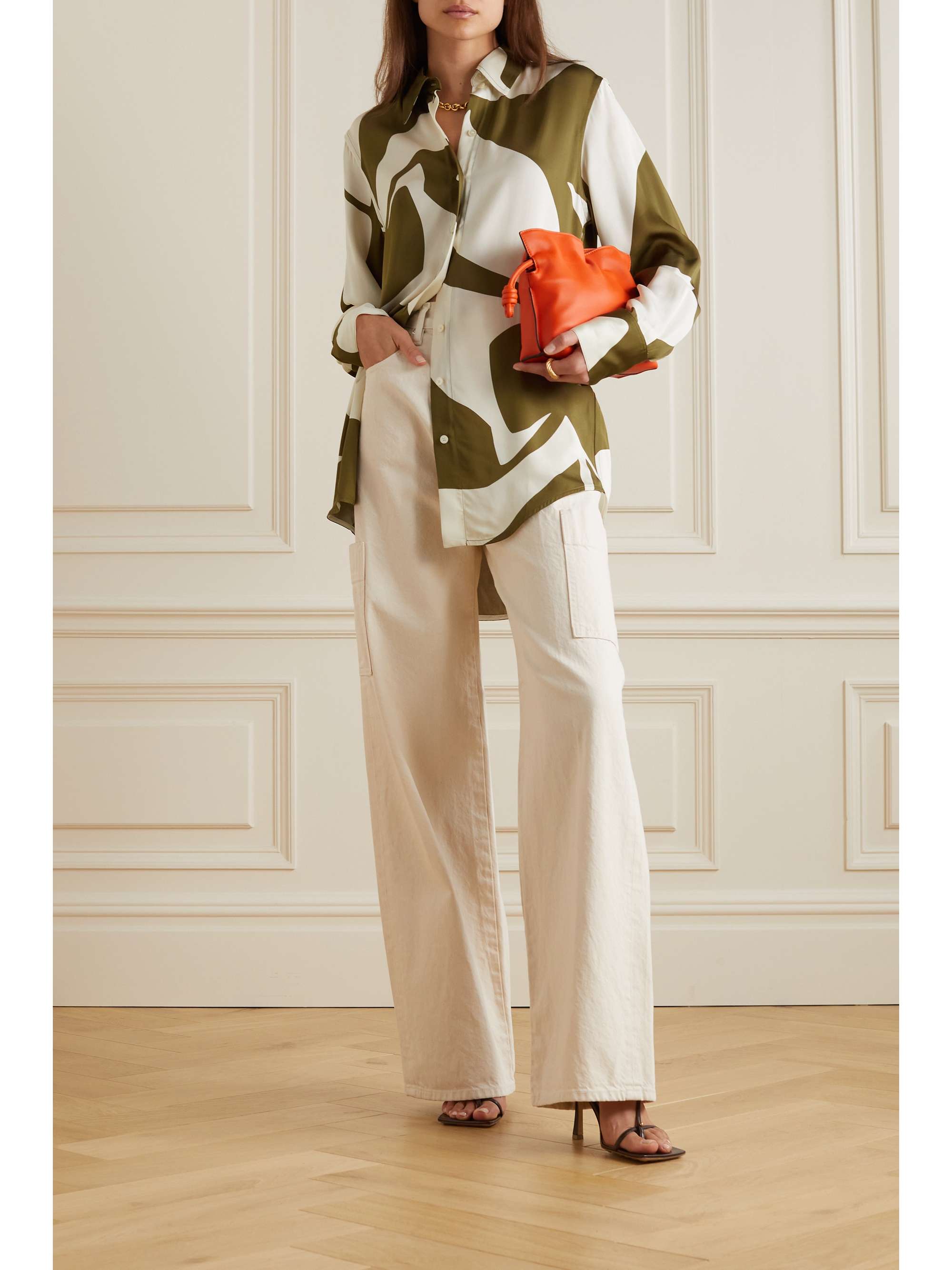 Printed twill shirt Printed twill shirt