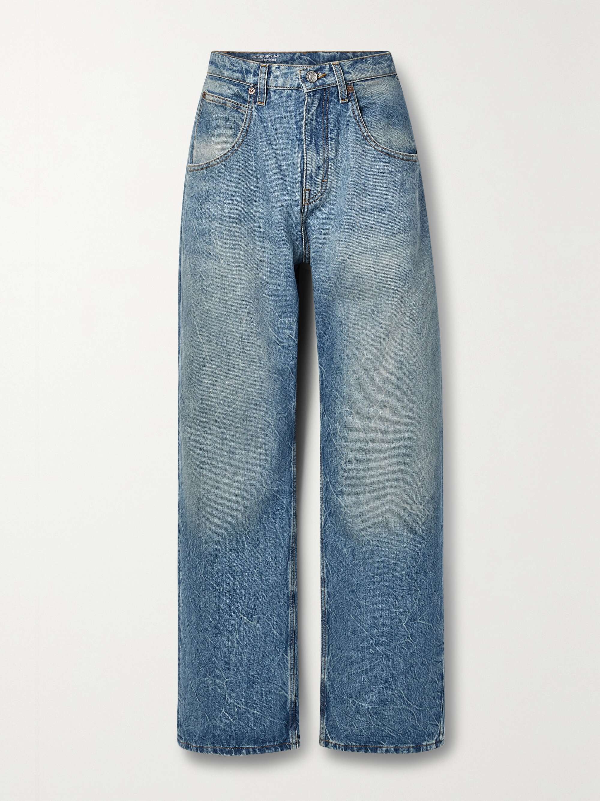 VICTORIA BECKHAM Mia high-rise wide-leg jeans | NET-A-PORTER