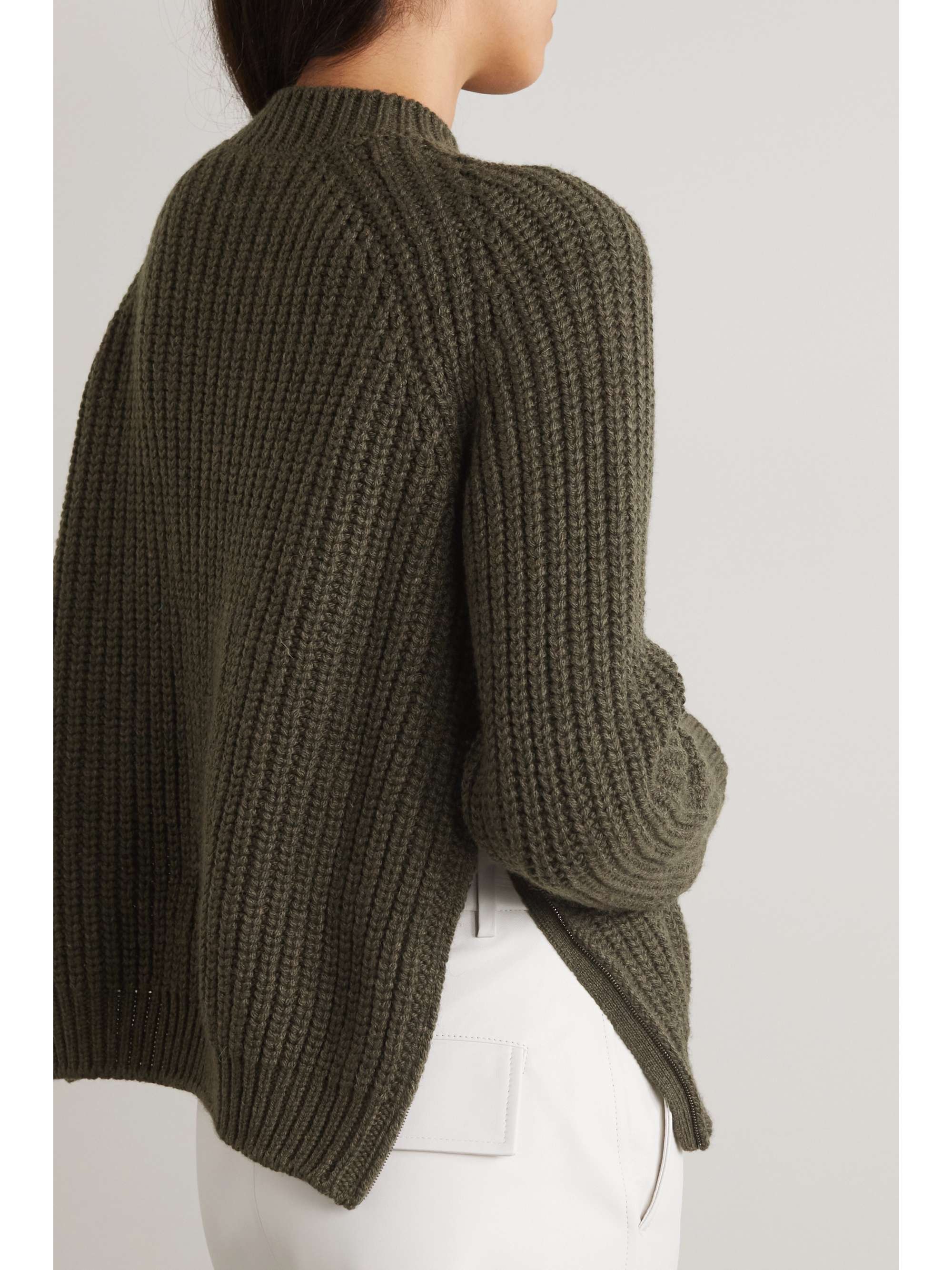 LORO PIANA Davenport ribbed cashmere sweater