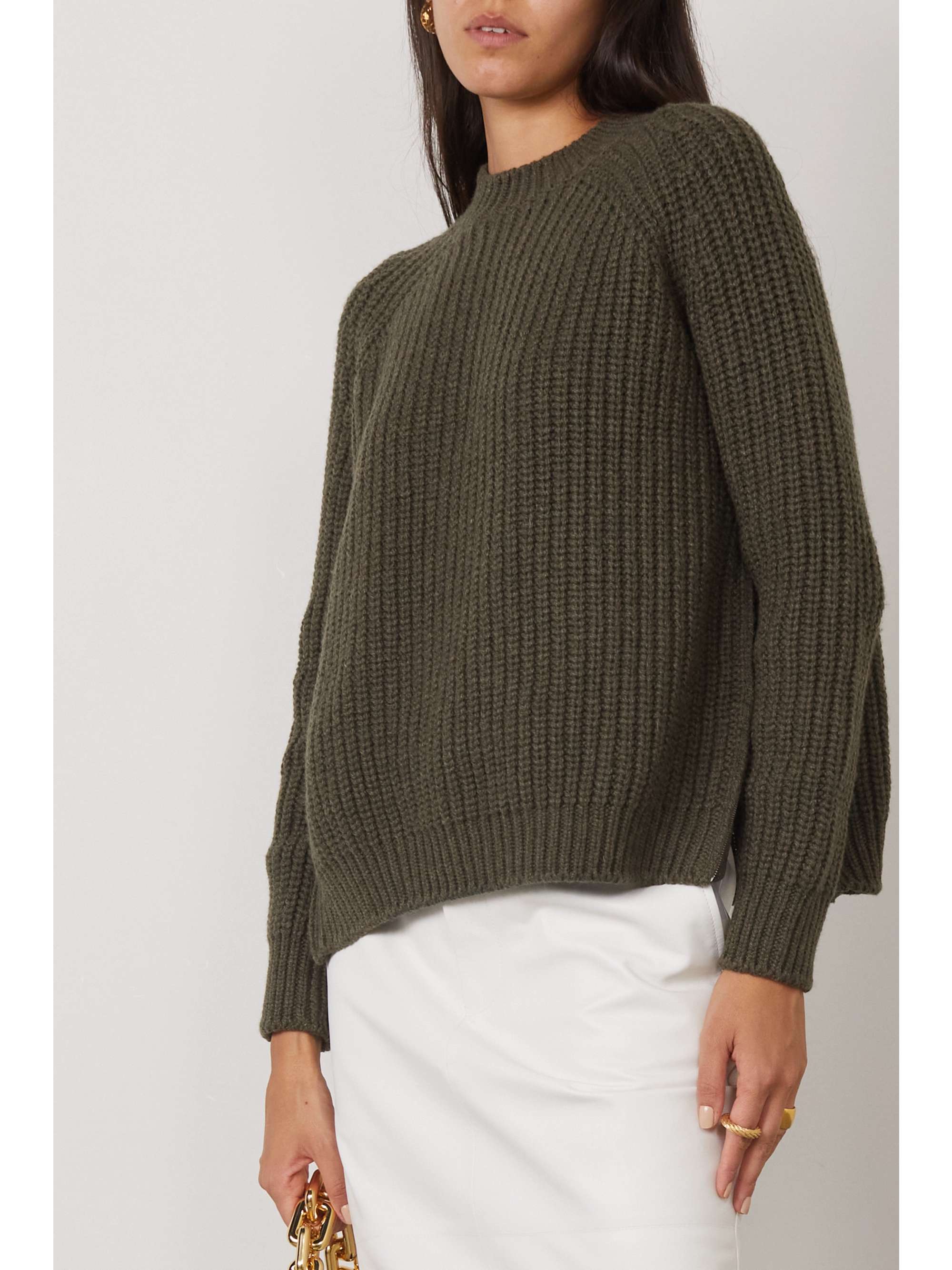 LORO PIANA Davenport ribbed cashmere sweater