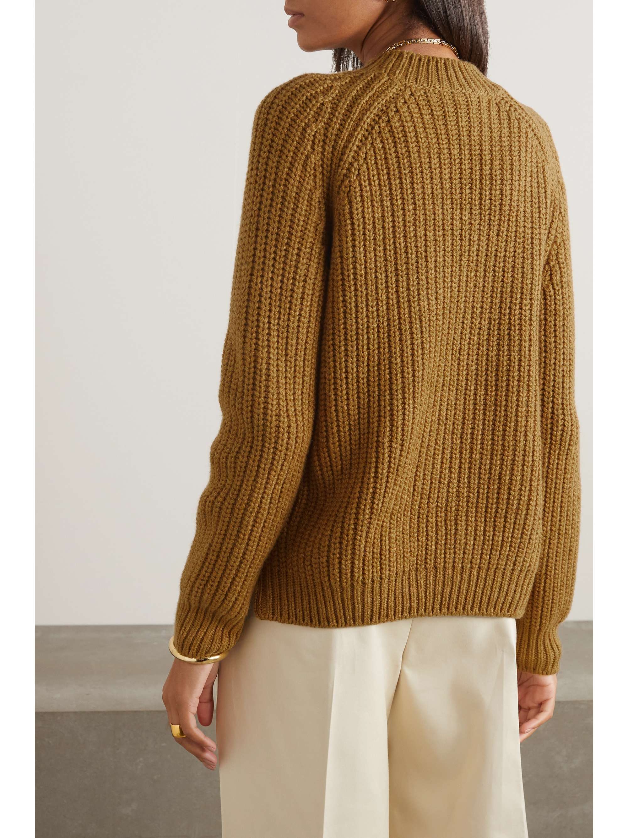 LORO PIANA Davenport ribbed cashmere sweater