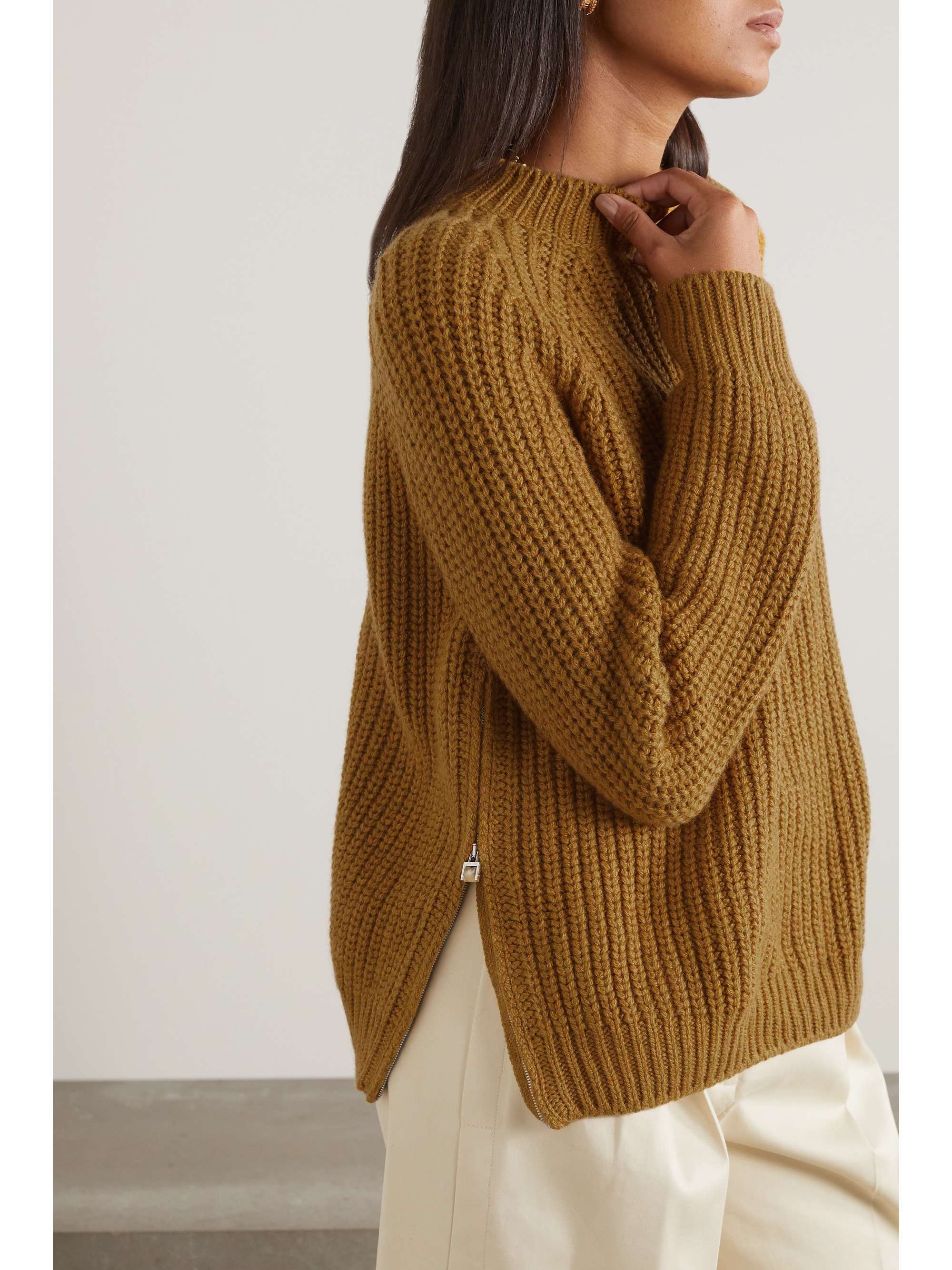 LORO PIANA Davenport ribbed cashmere sweater