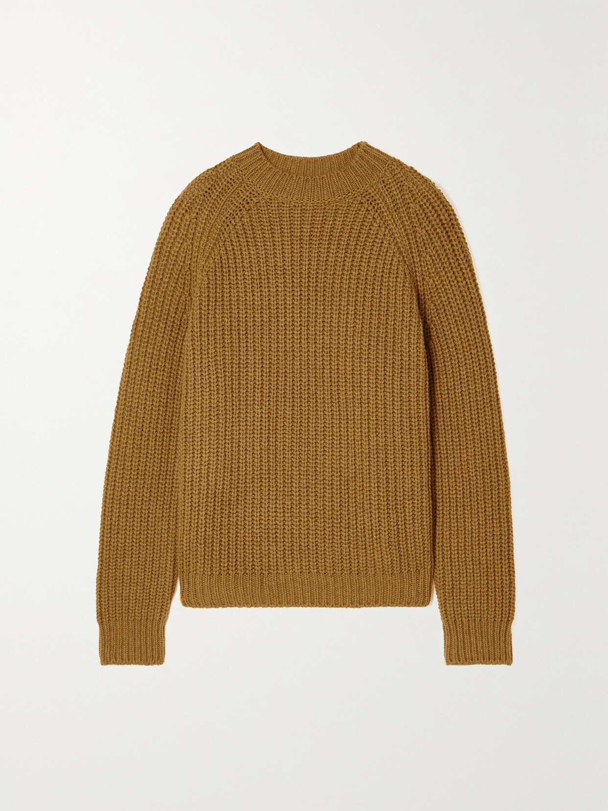 Loro Piana Davenport Ribbed Cashmere Sweater In Brown