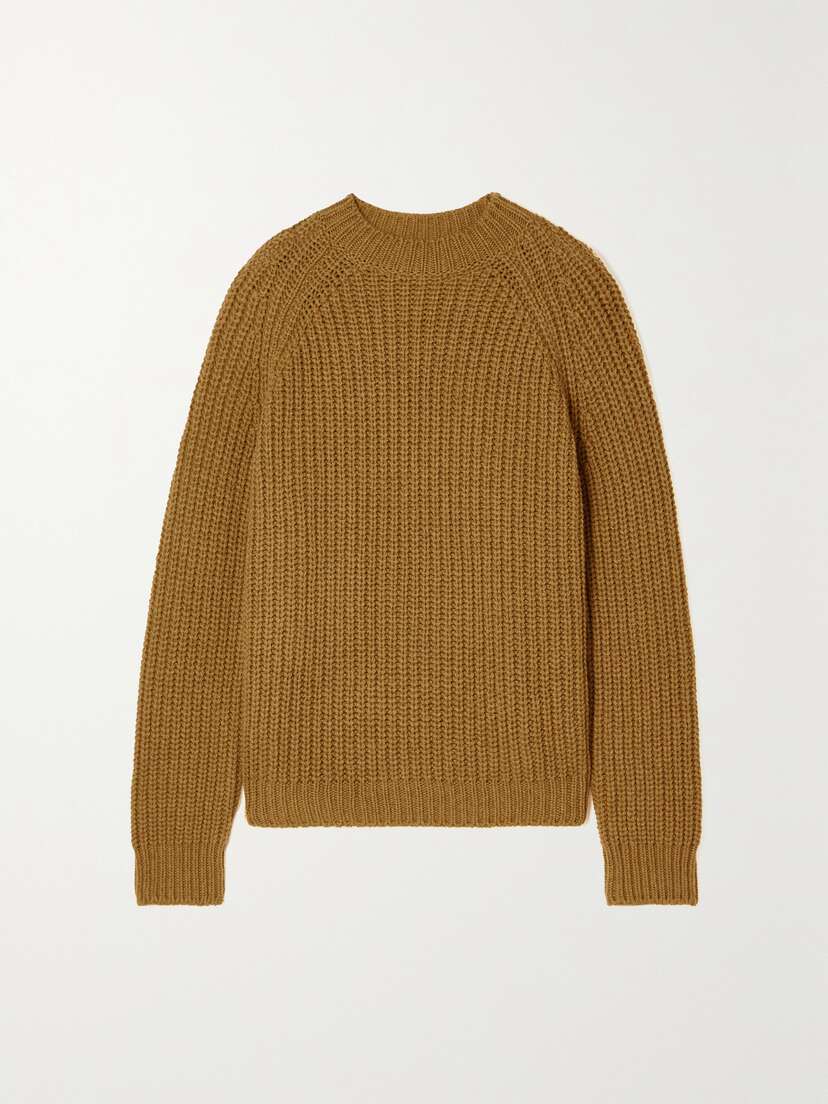 Loro Piana Davenport Ribbed Cashmere Sweater