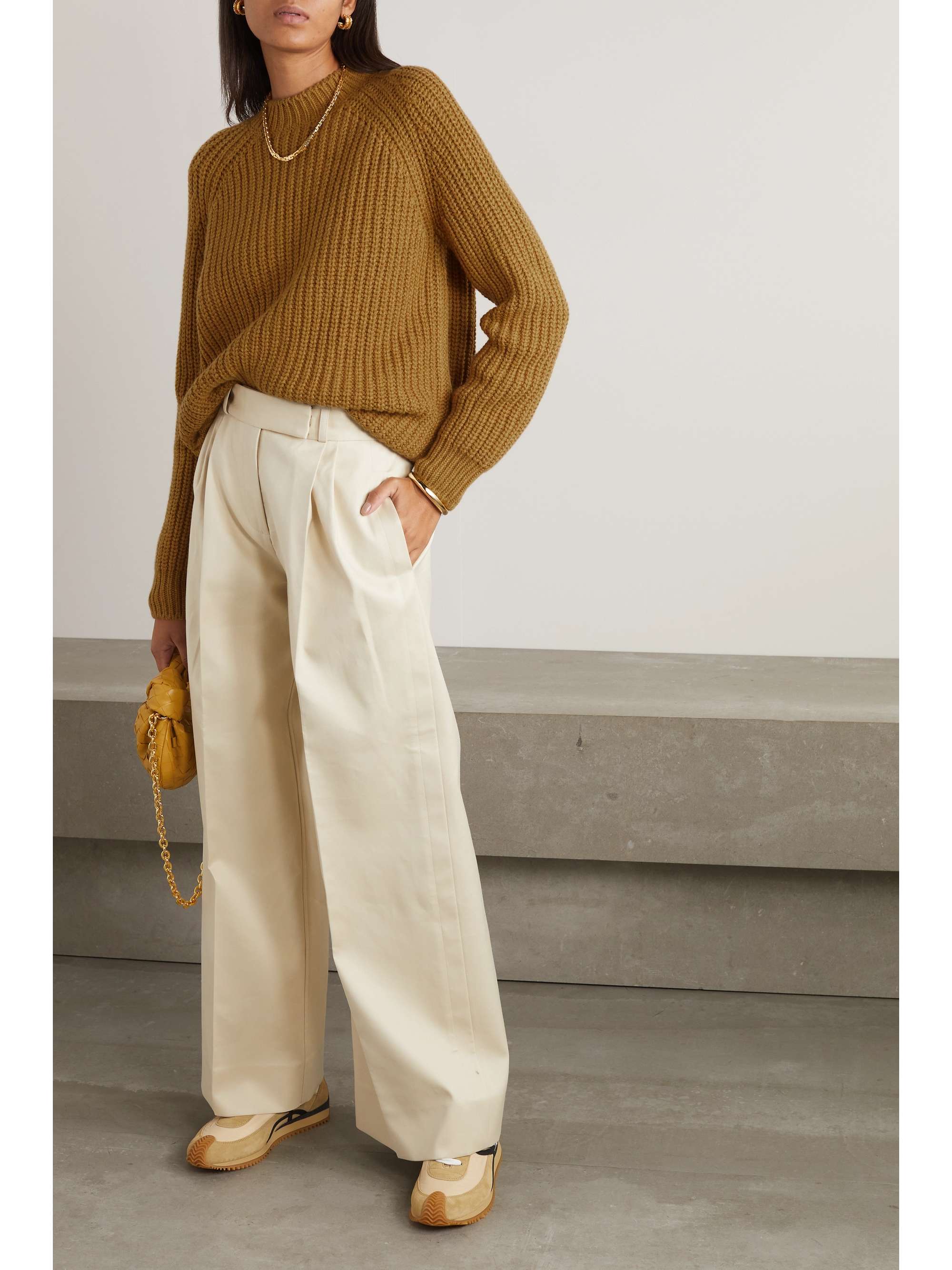 LORO PIANA Davenport ribbed cashmere sweater