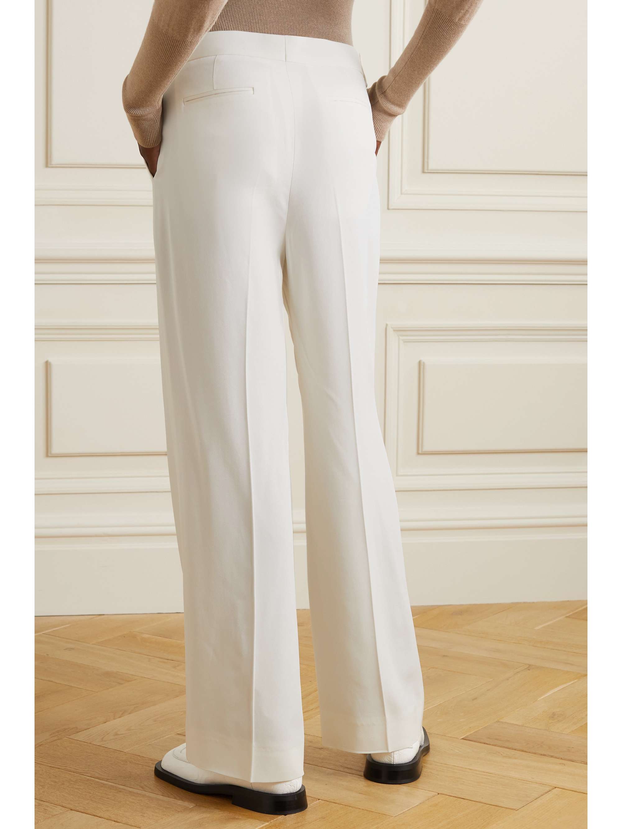 VICTORIA BECKHAM Cady straight-leg pants | NET-A-PORTER