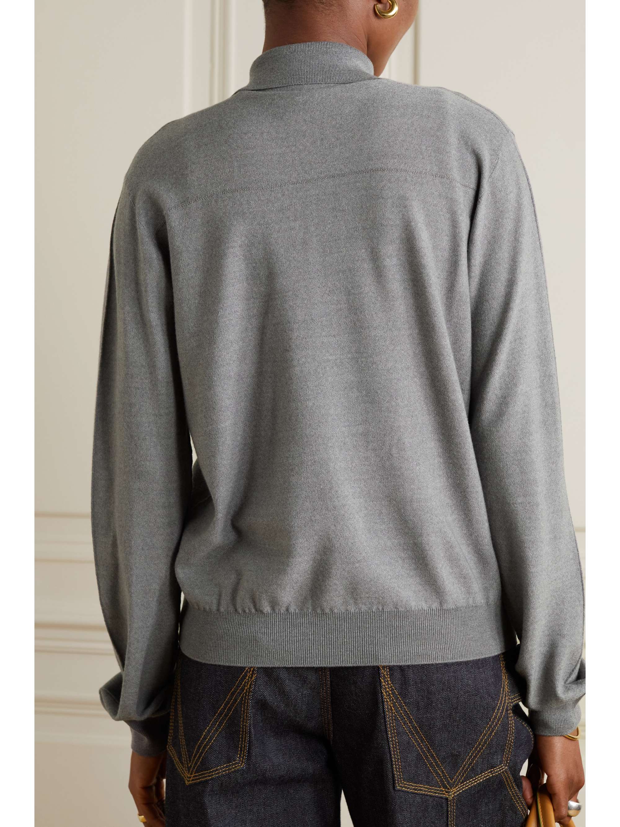 LORO PIANA Valsesia 羊毛飞行员夹克