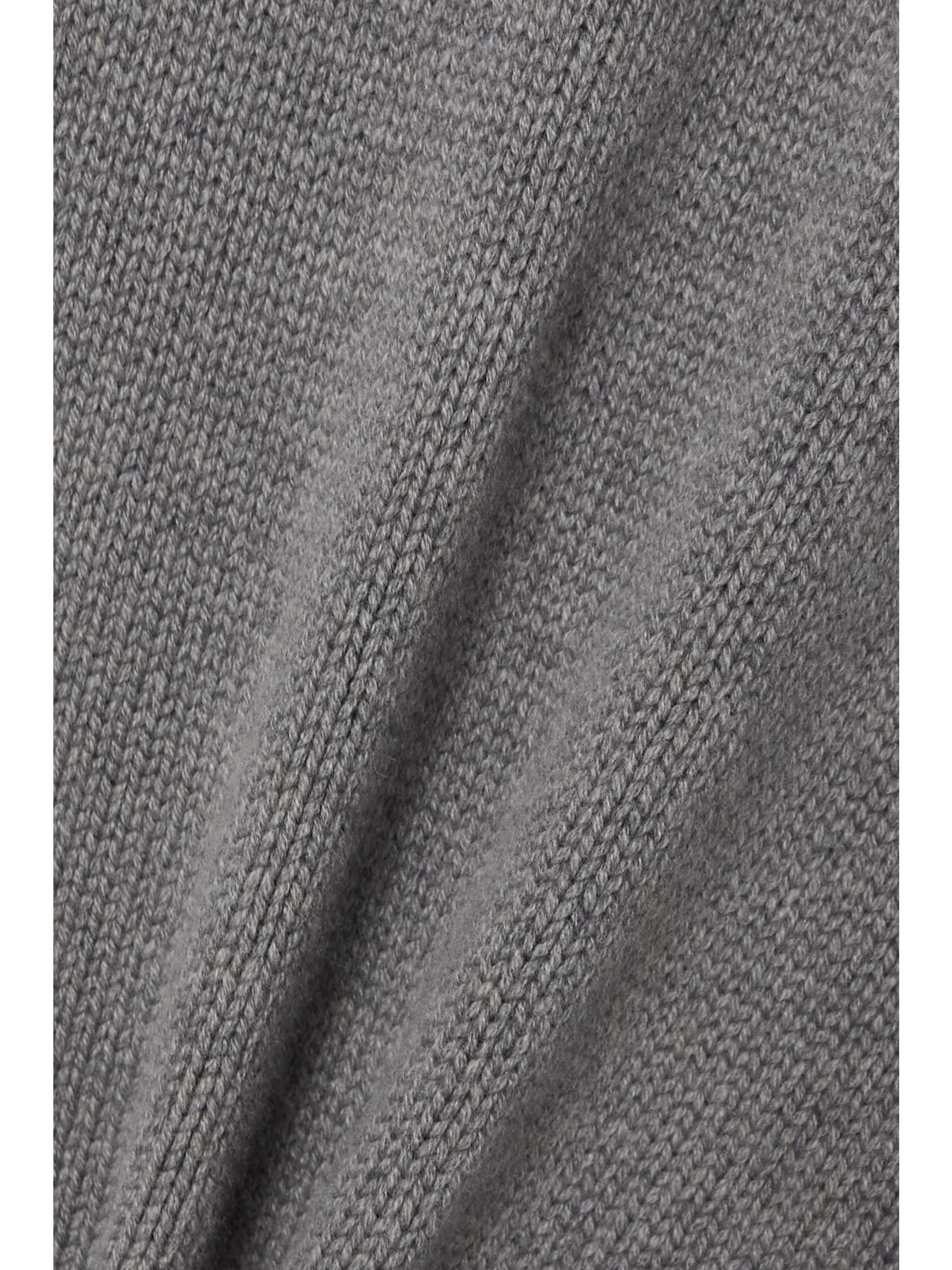 LORO PIANA Color-block cashmere turtleneck sweater
