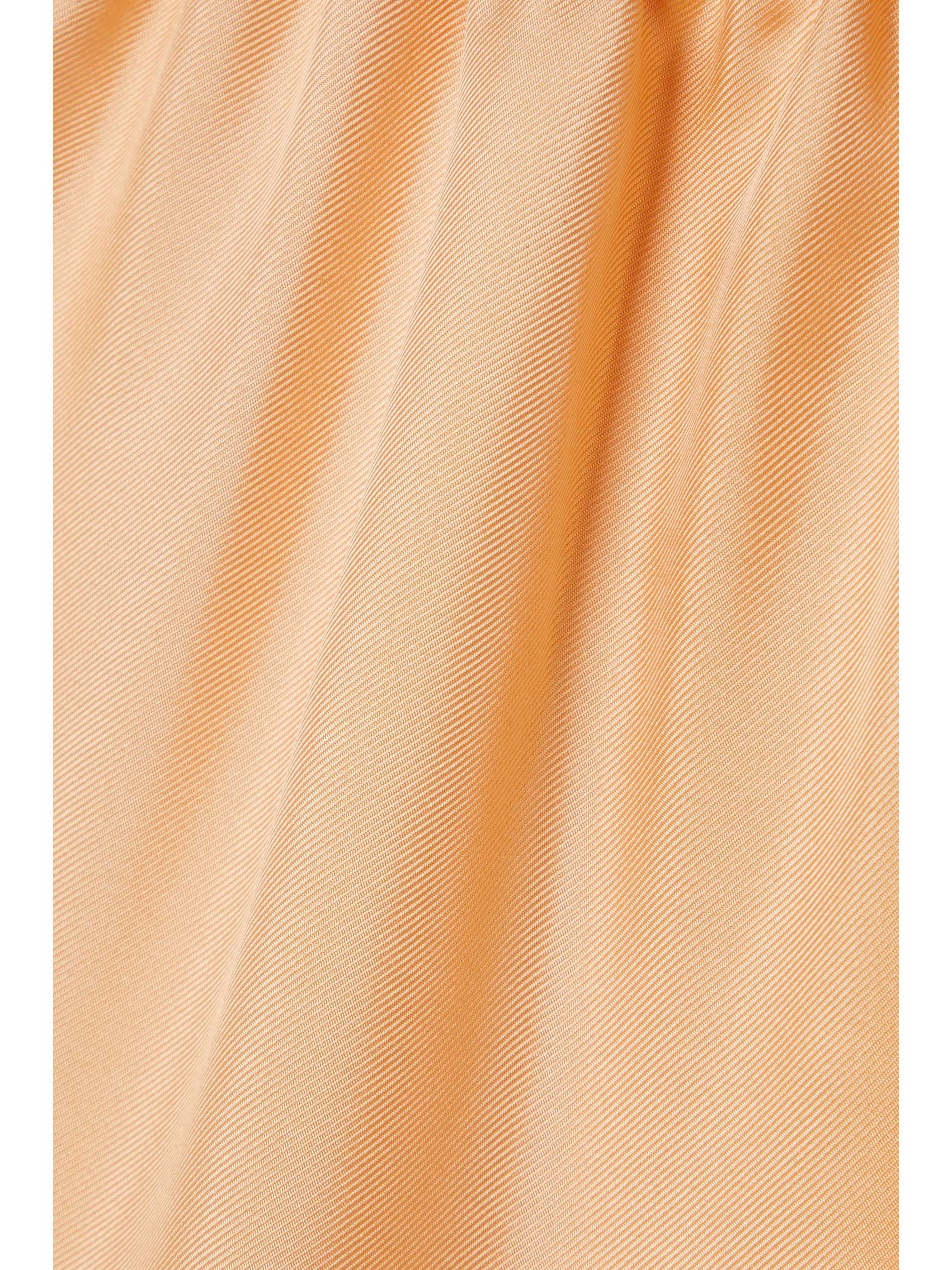 LAPOINTE Silk-twill shorts