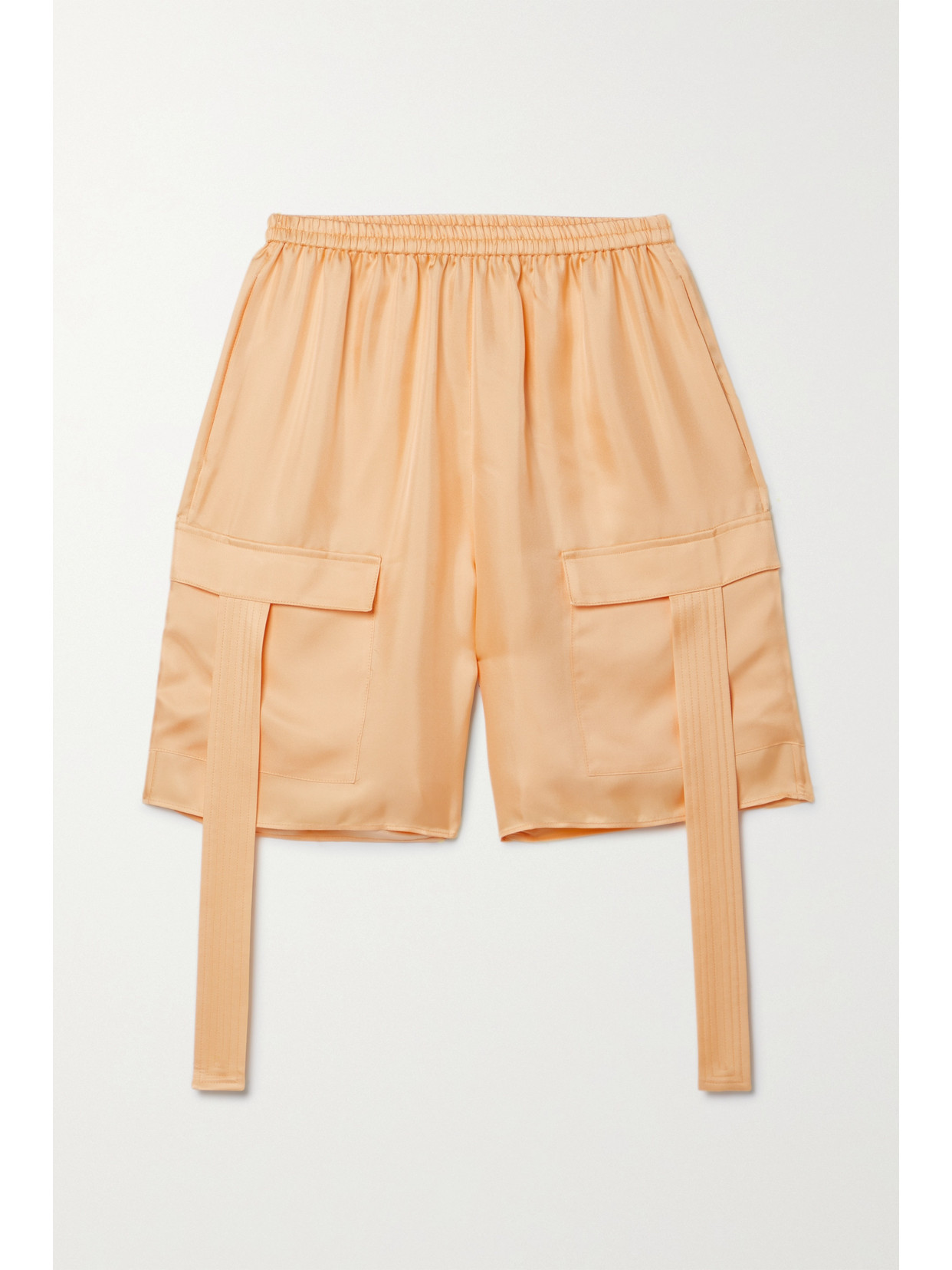 LAPOINTE Silk-twill Shorts