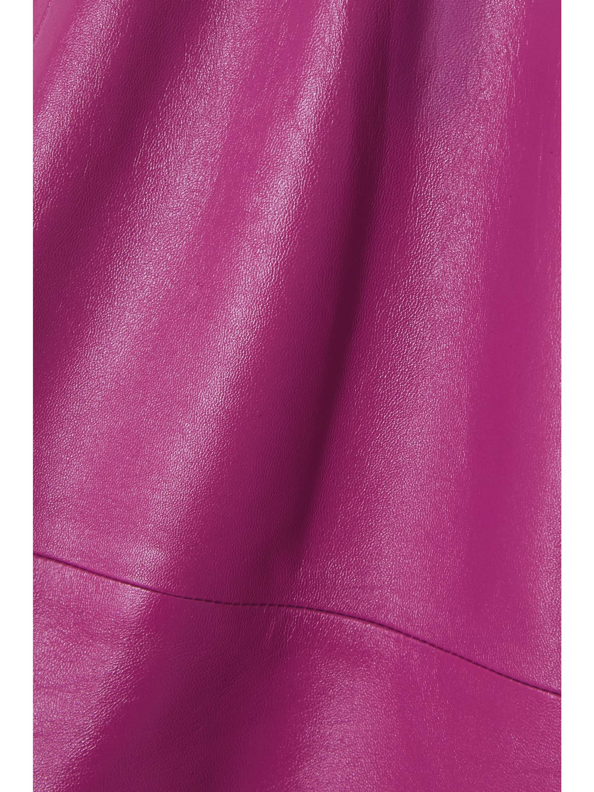 ZEYNEP ARCAY Leather midi skirt