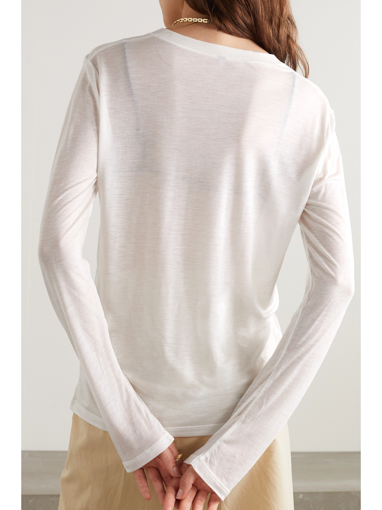 Baserange - Lyocell Top - White