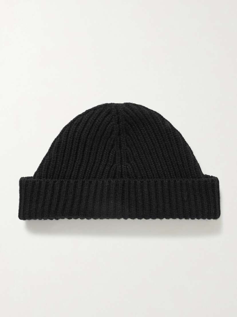 The Row Ribbed Cashmere Beanie