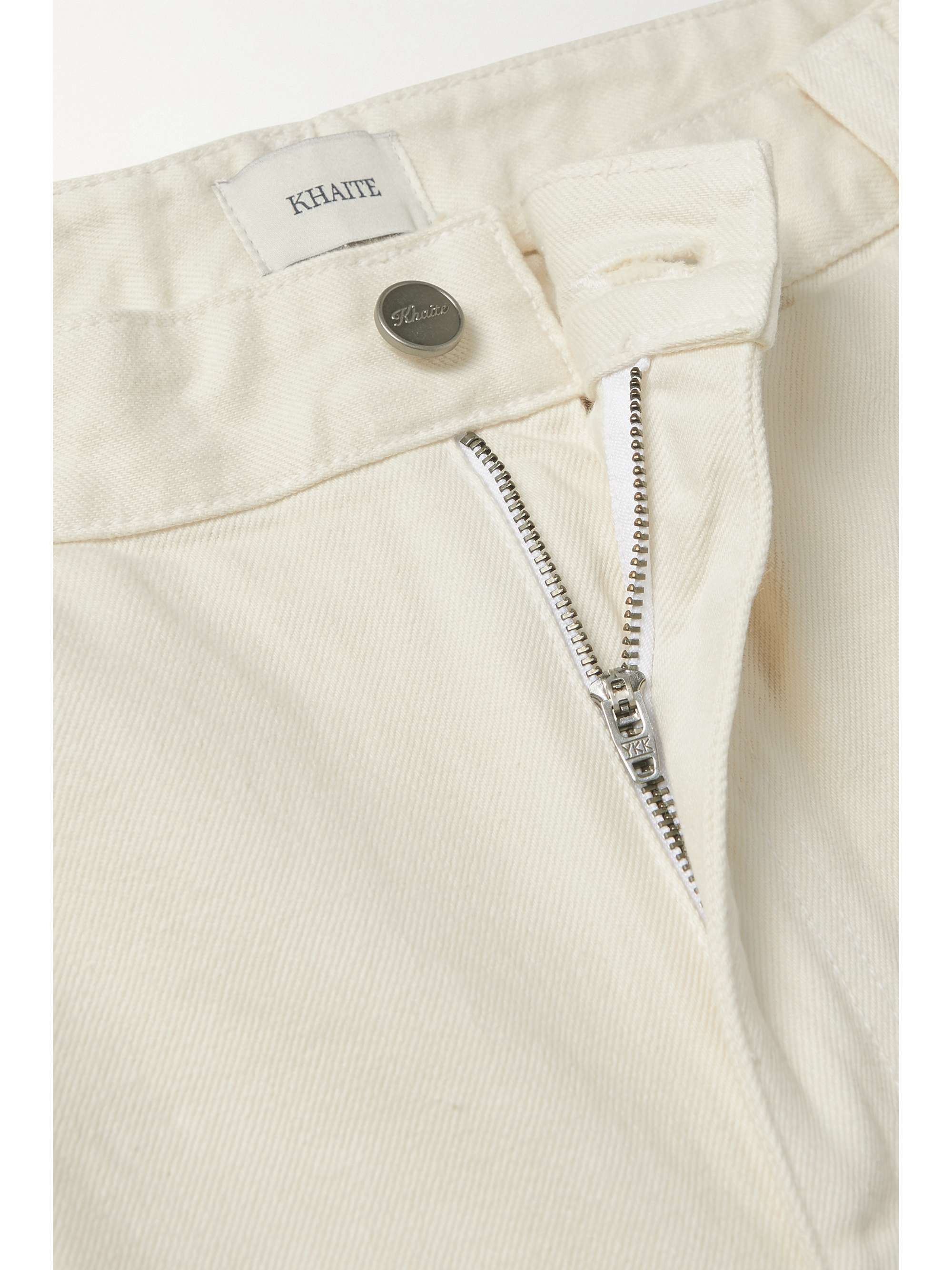 KHAITE Ian mid-rise wide-leg jeans