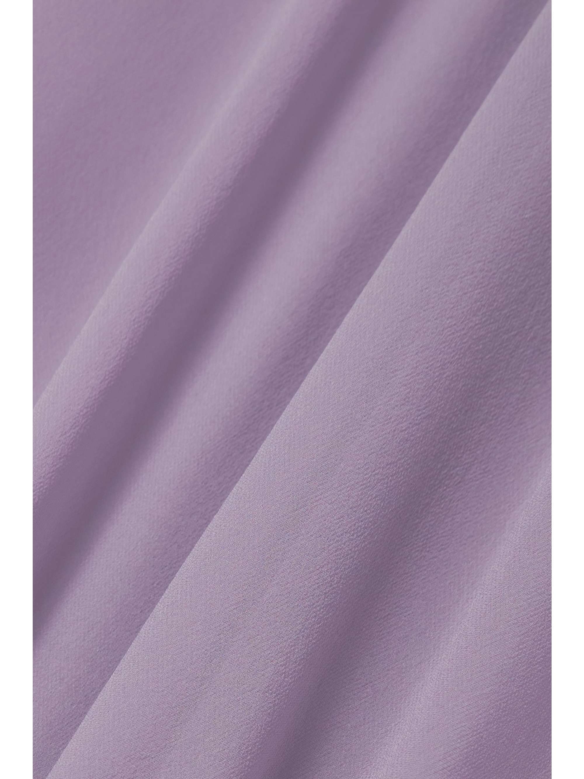 KHAITE Evi ruffled pleated silk-chiffon midi dress