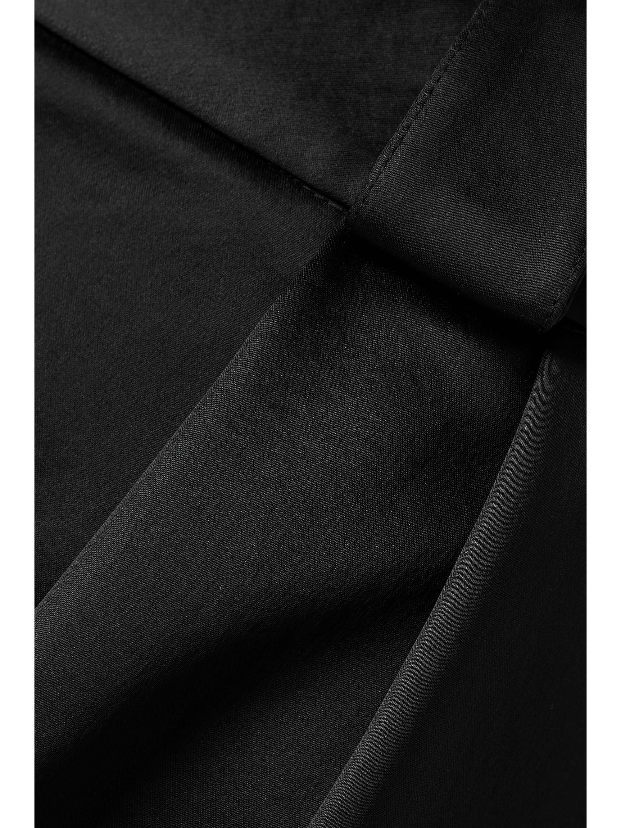 KHAITE Rico pleated twill wide-leg pants