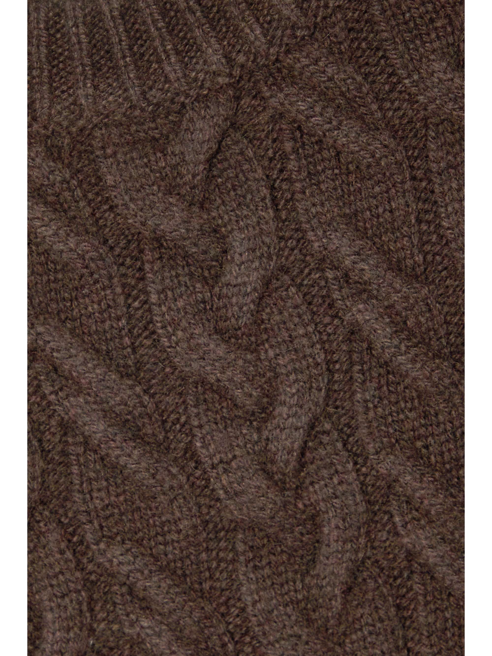 KHAITE Maryse cable-knit cashmere sweater
