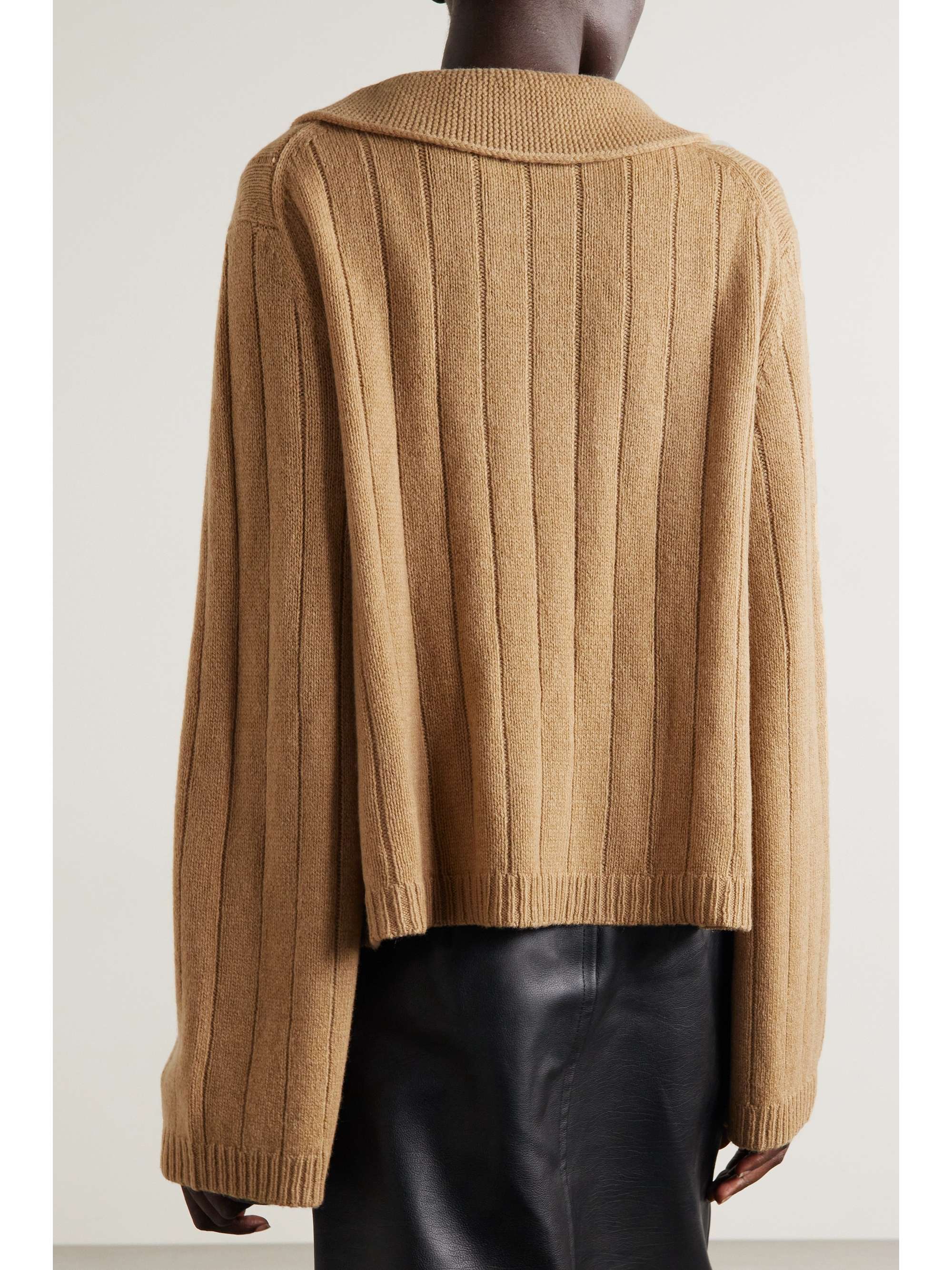 KHAITE Mateo ribbed cashmere sweater