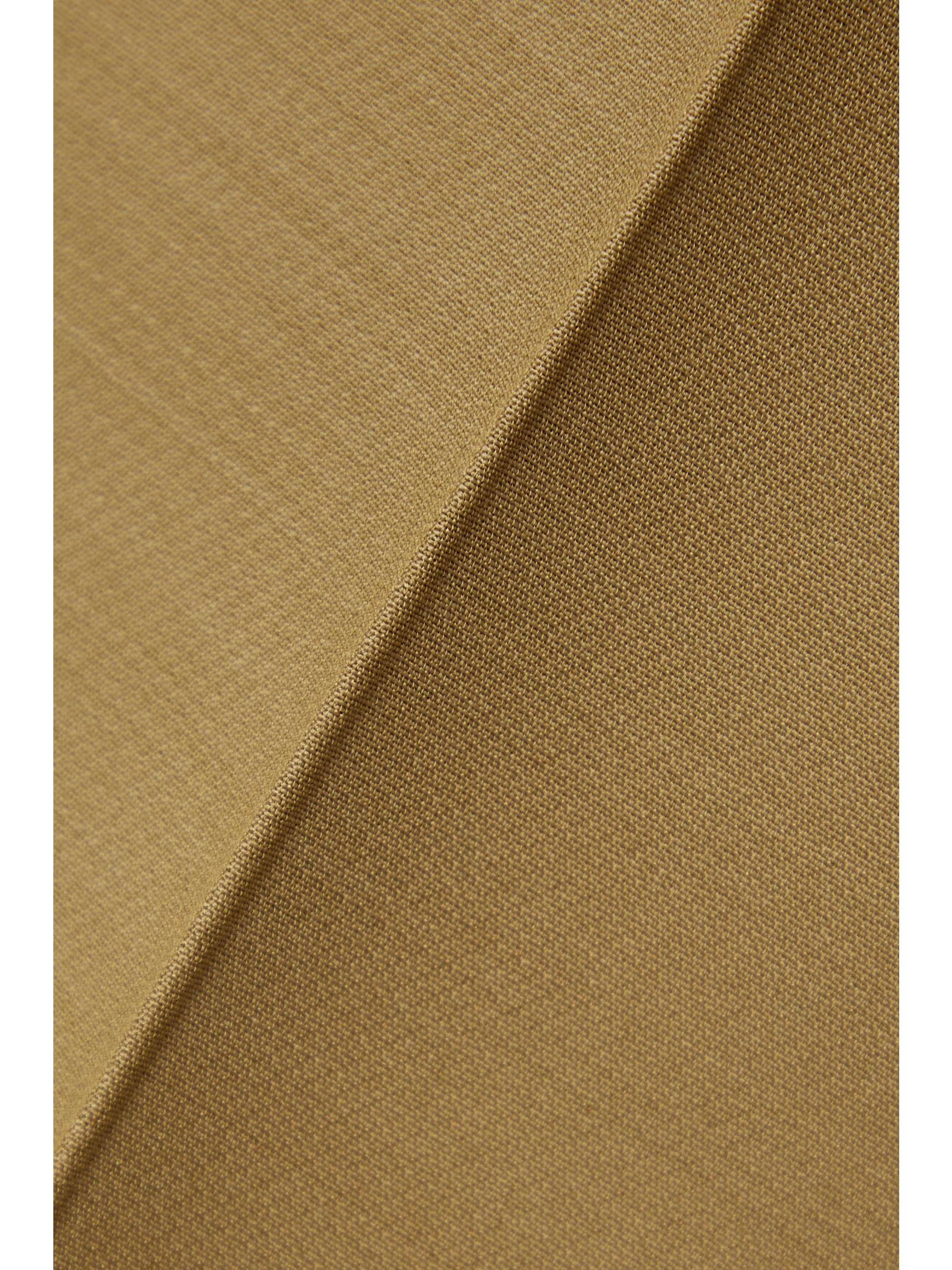 KHAITE Pantalon large raccourci en cady Harlen
