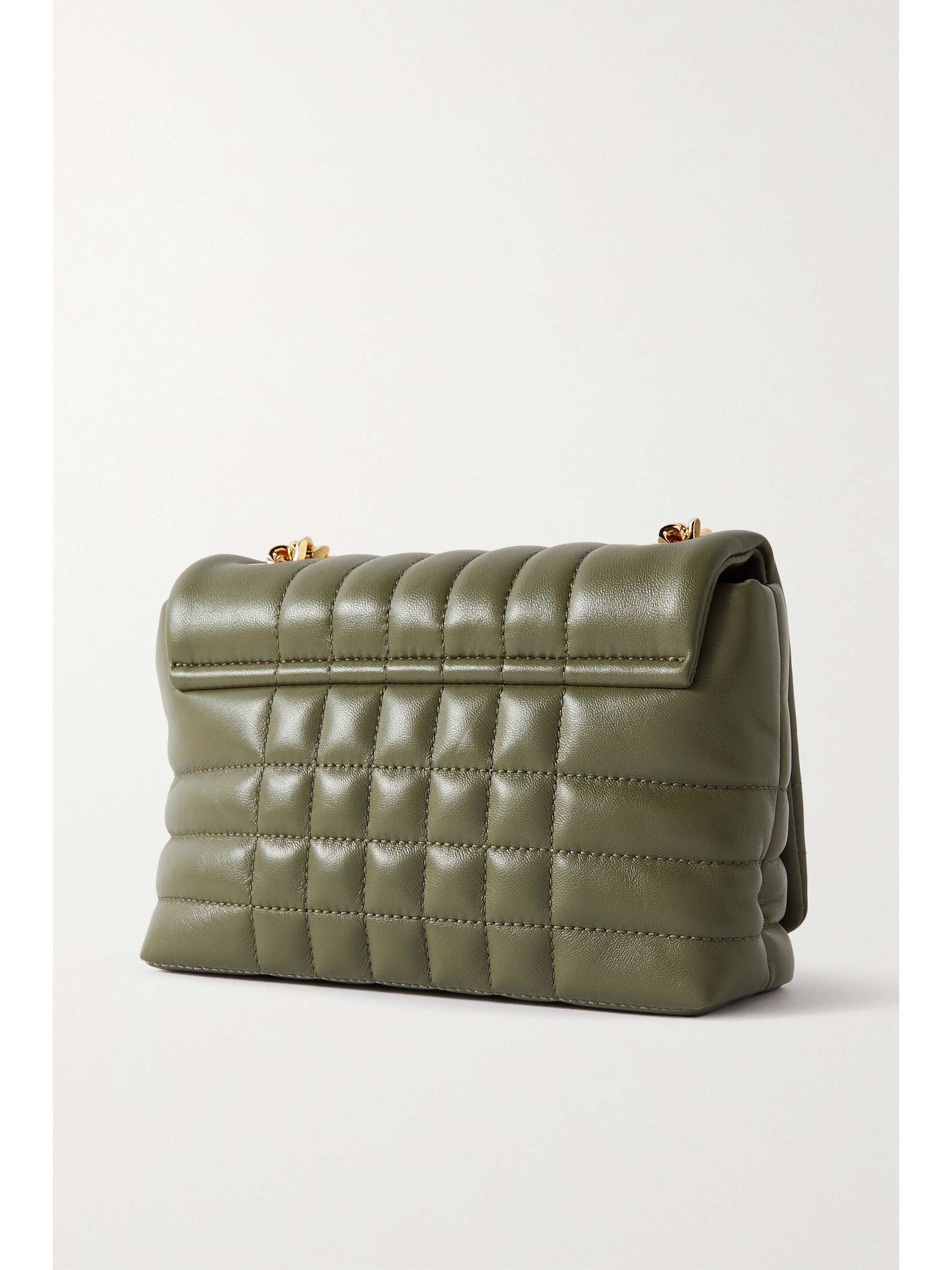 BURBERRY Lola mini quilted leather shoulder bag