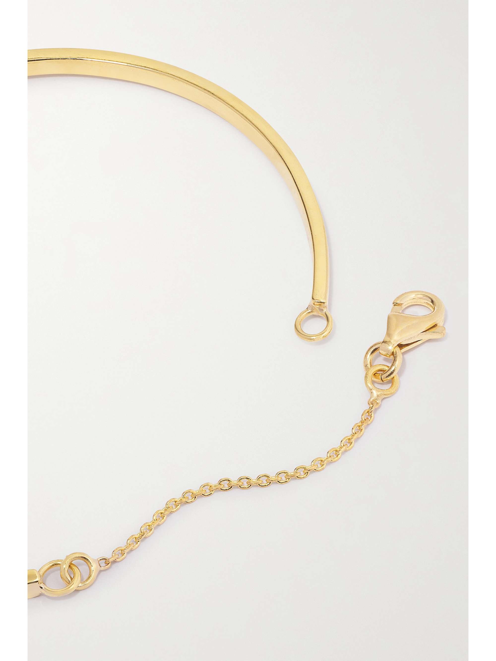 KIMAÏ Musa 18-karat recycled gold laboratory-grown diamond bracelet