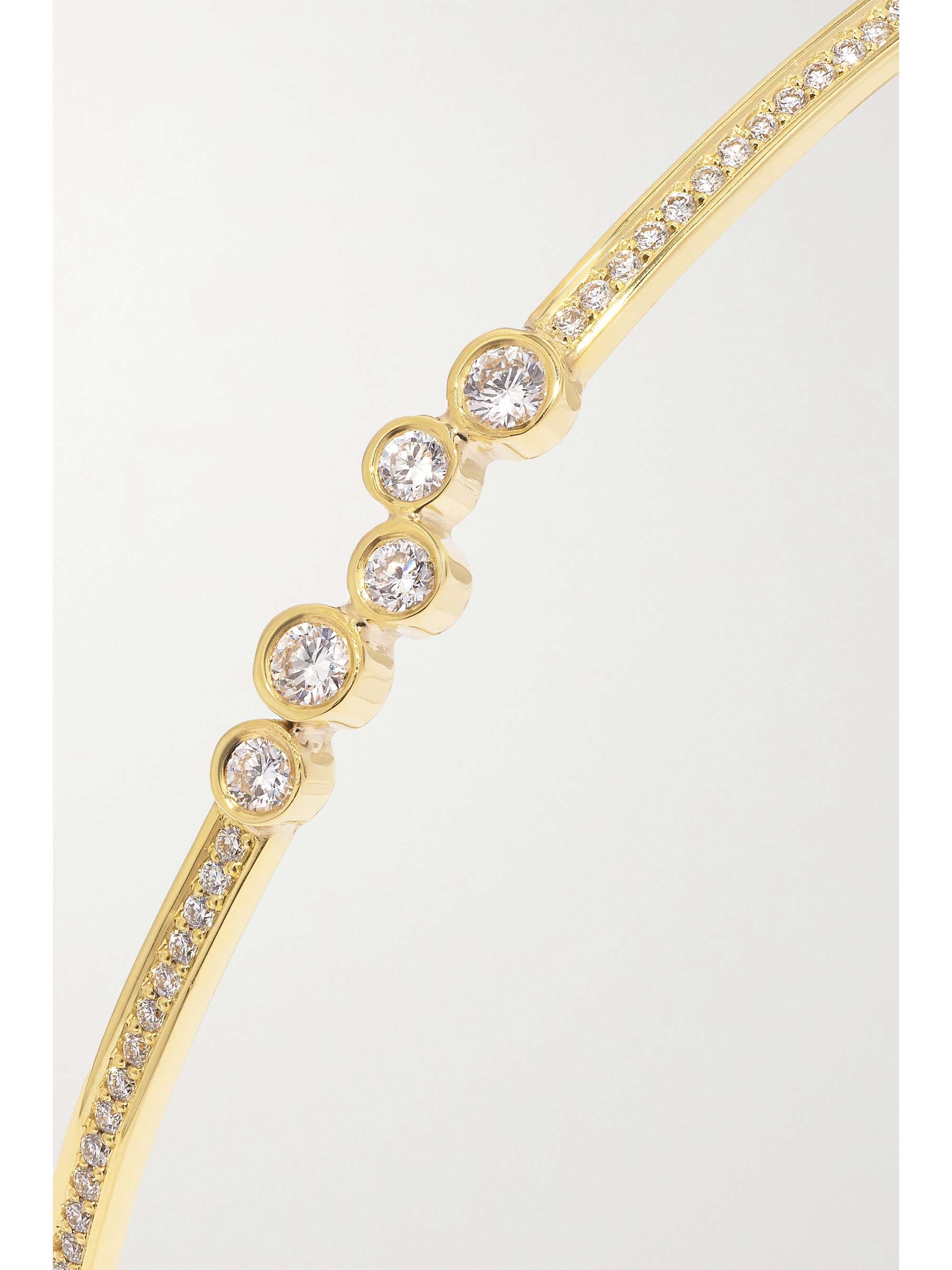 KIMAÏ Musa 18-karat recycled gold laboratory-grown diamond bracelet