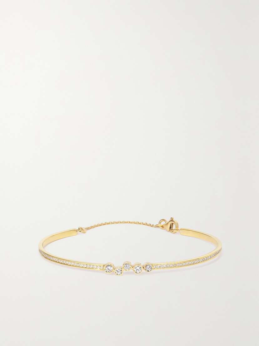 Kimaï Musa 18-karat Recycled Gold Laboratory-grown Diamond Bracelet