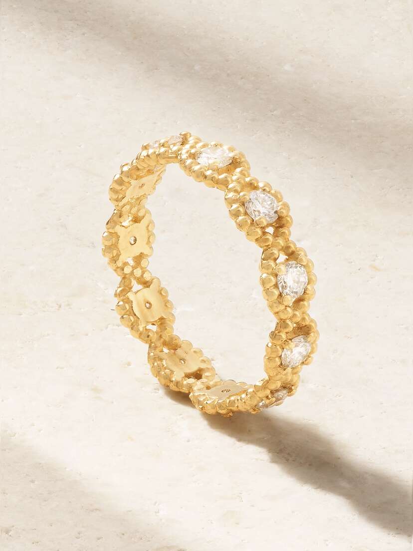 Kimaï Lady 1-karat Recycled Gold Laboratory-grown Diamond Ring