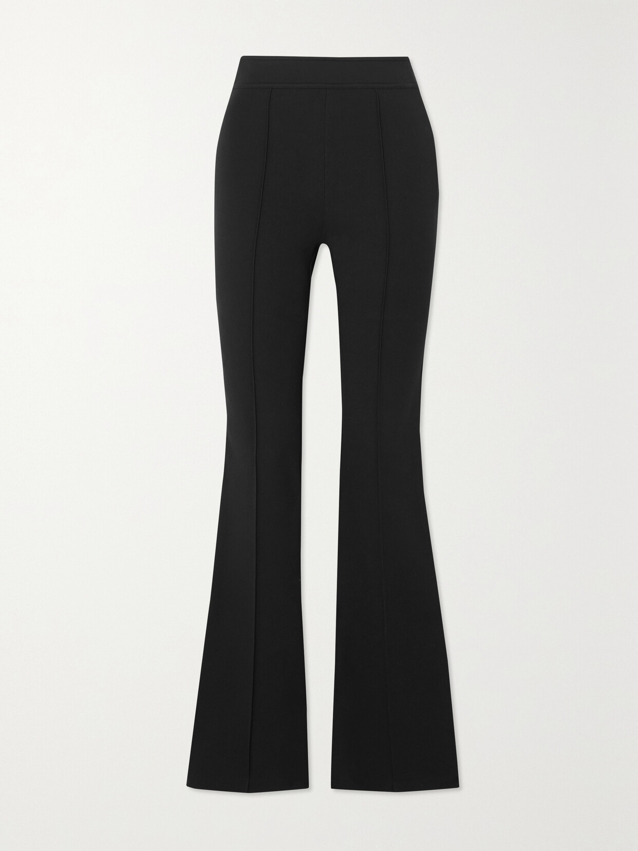 HELMUT LANG STRETCH-PONTE FLARED PANTS