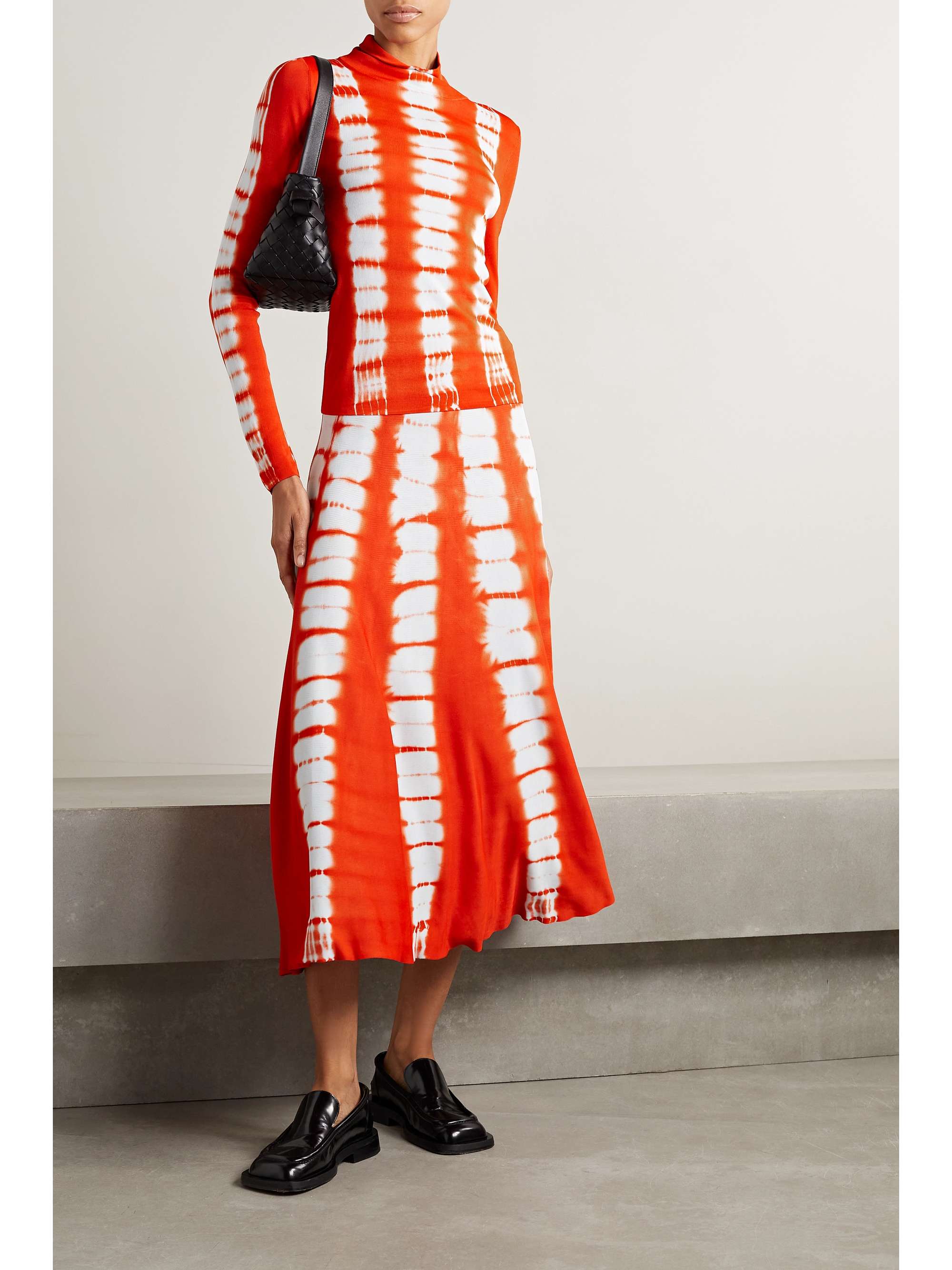 Proenza Schouler White Label Nicola Knit Sweater in Zig Zag