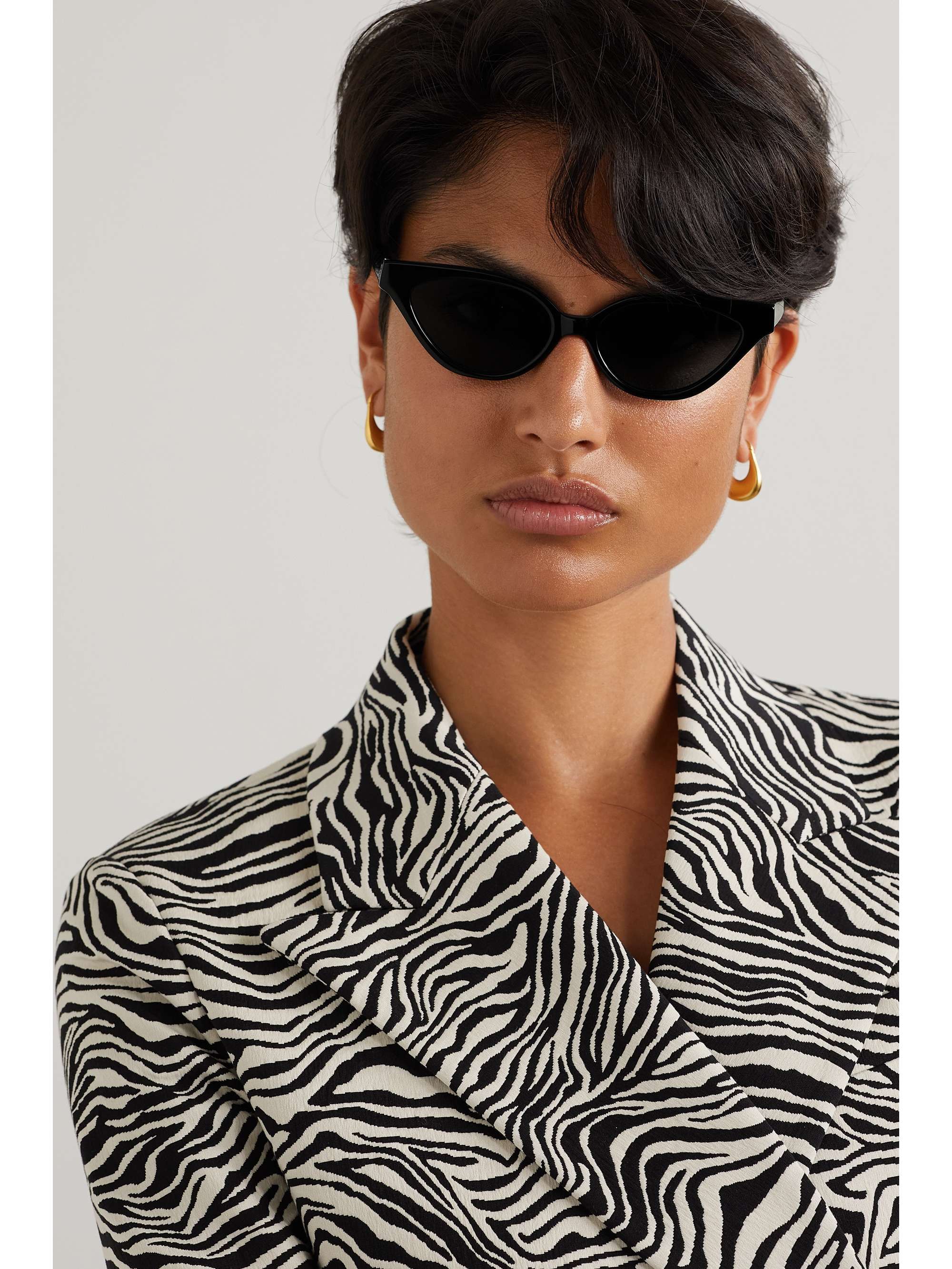 VELVET CANYON Beatniks cateye acetate sunglasses NETAPORTER