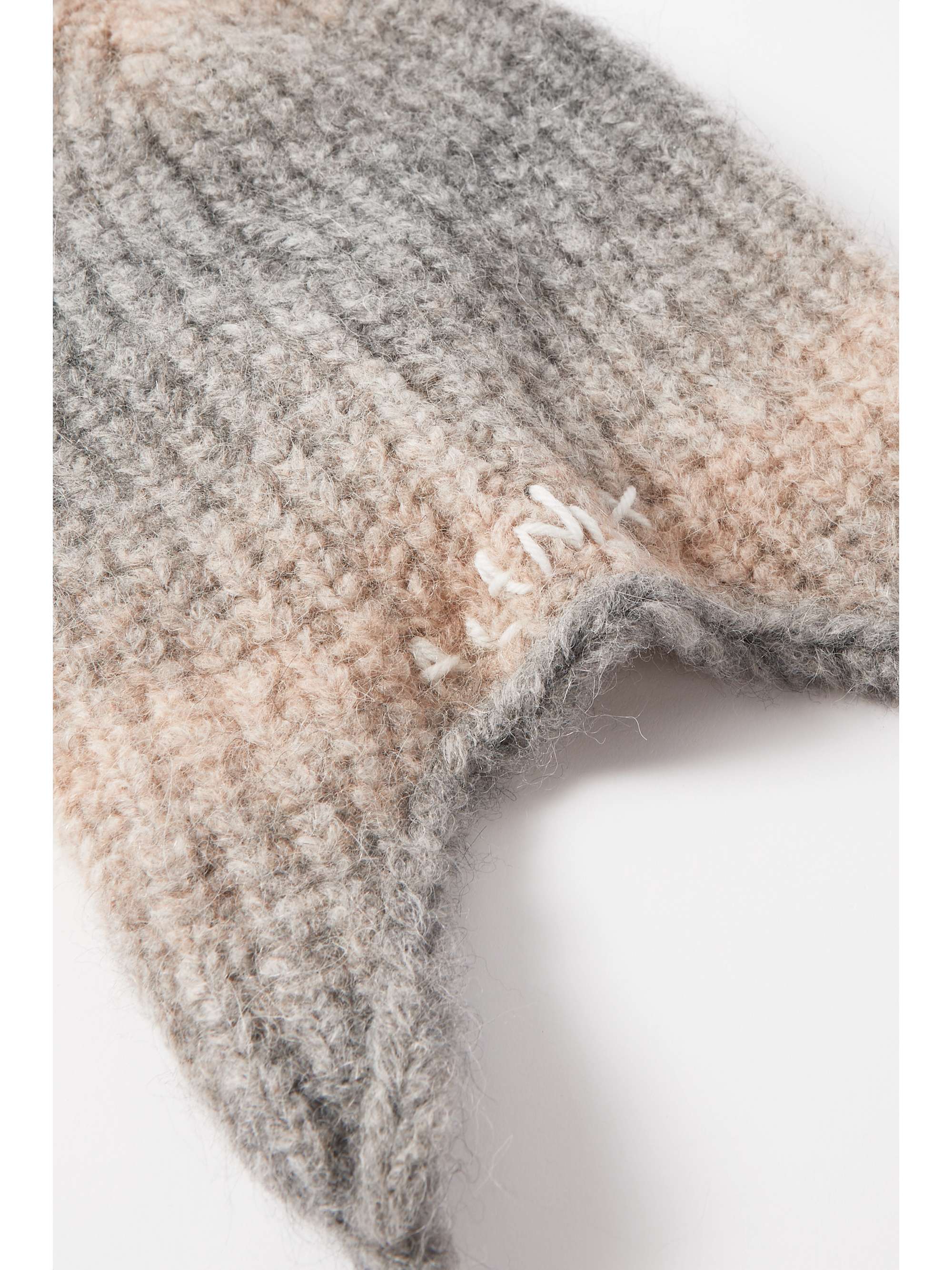 ALANUI Ice Caves ombré alpaca-blend beanie