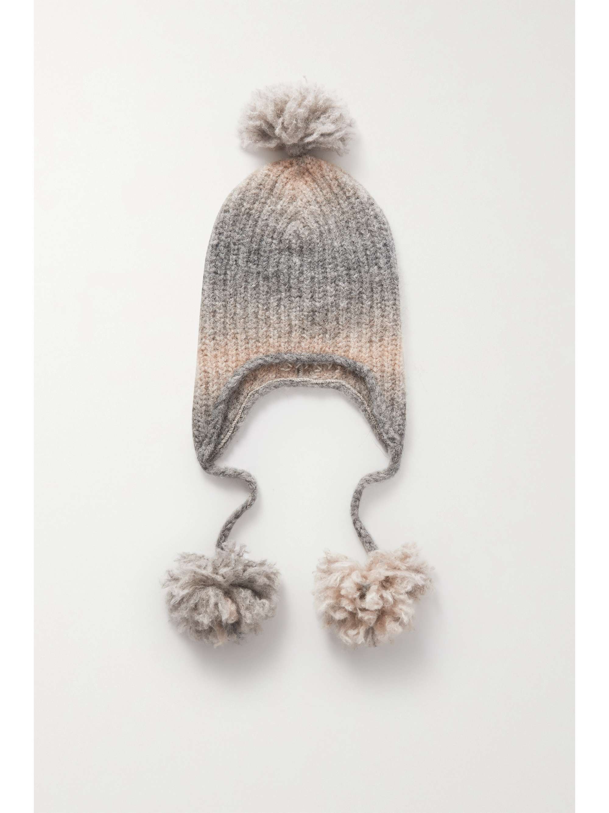 ALANUI Ice Caves ombré alpaca-blend beanie