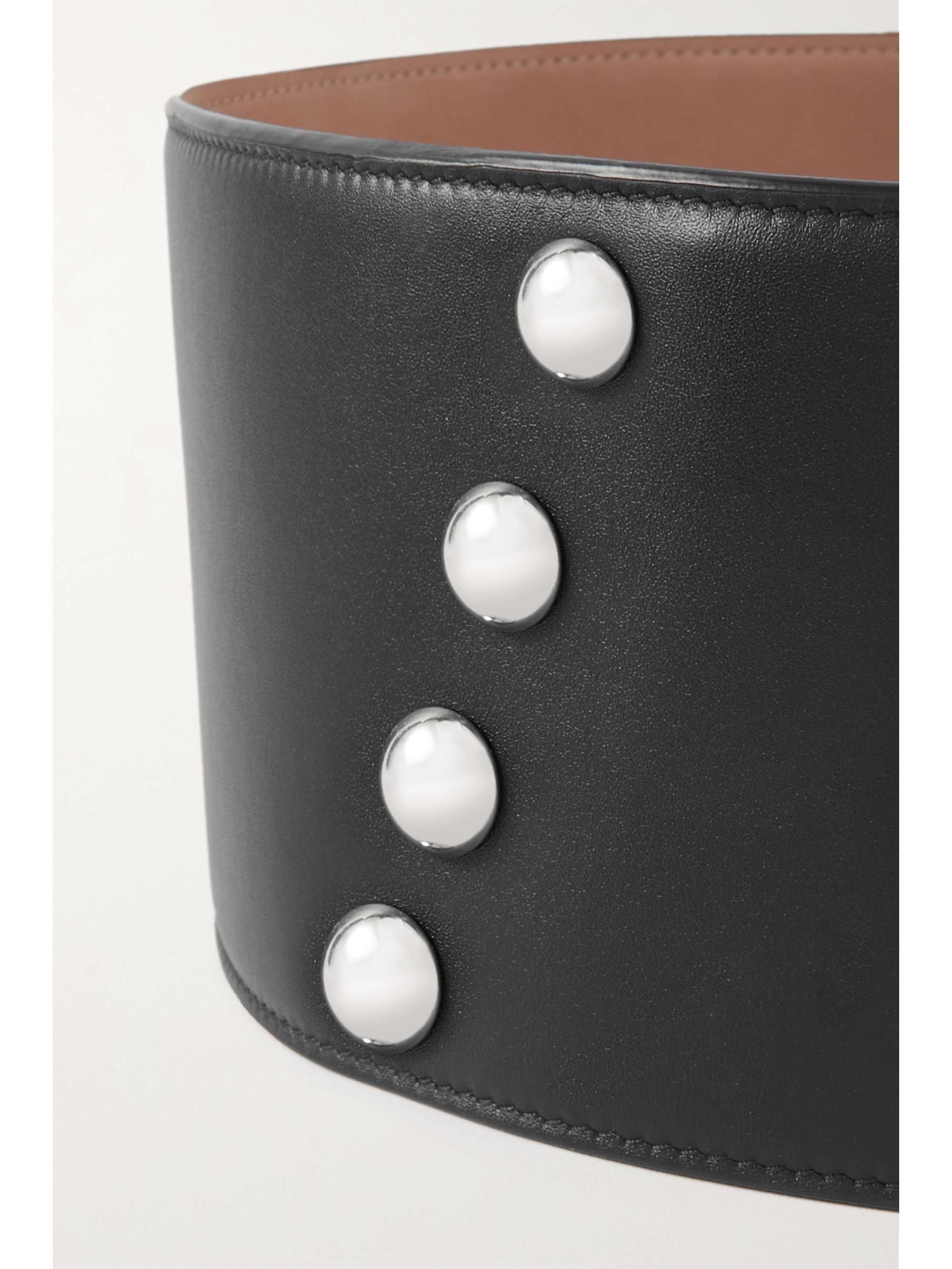 ALAÏA Studded leather belt