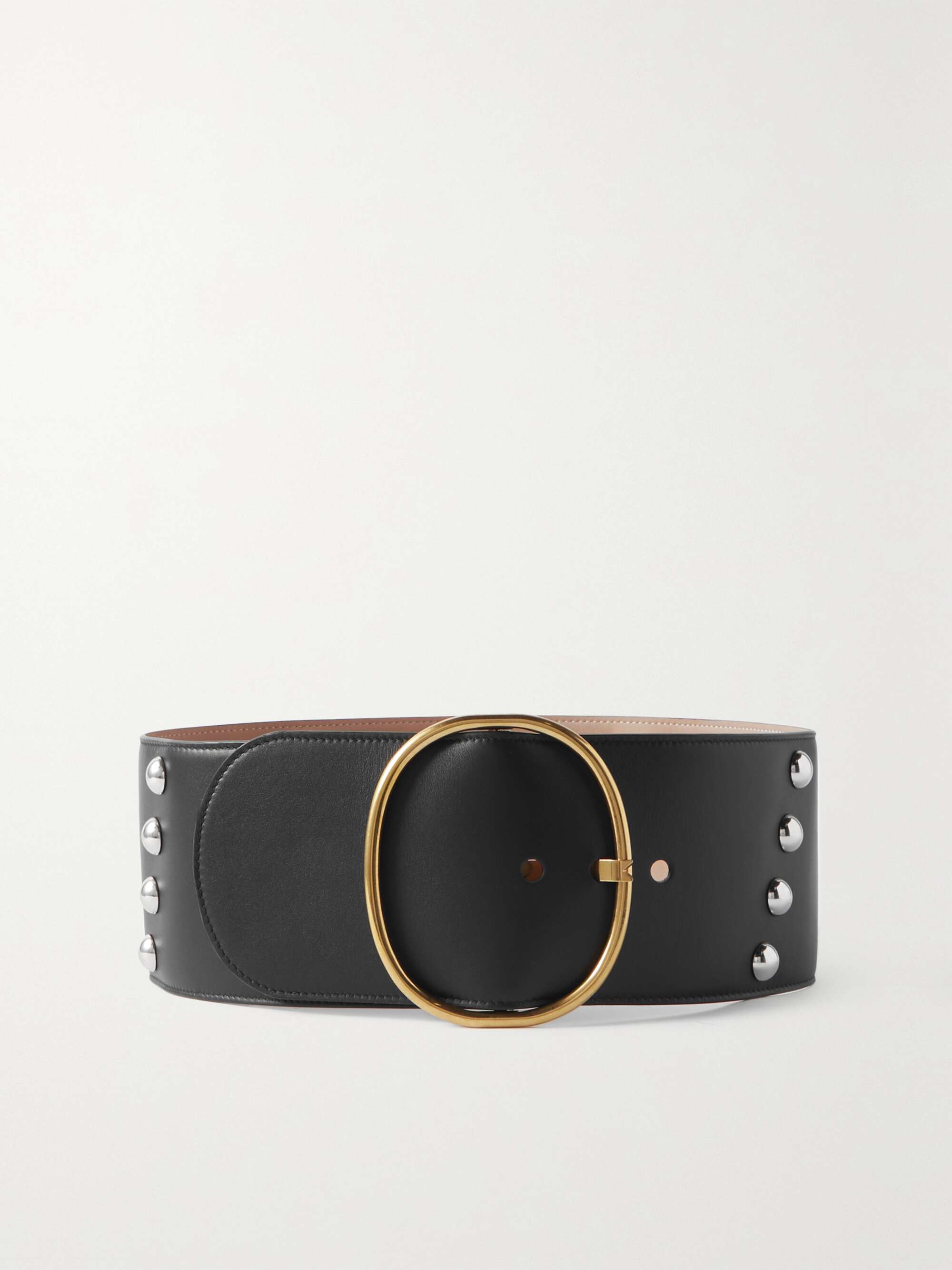 ALAÏA Studded leather belt