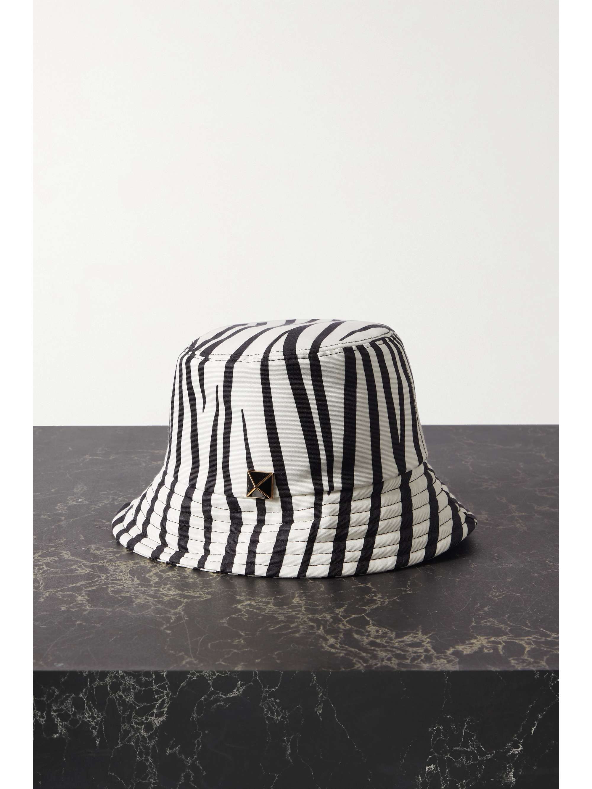 bucket hat zebra print