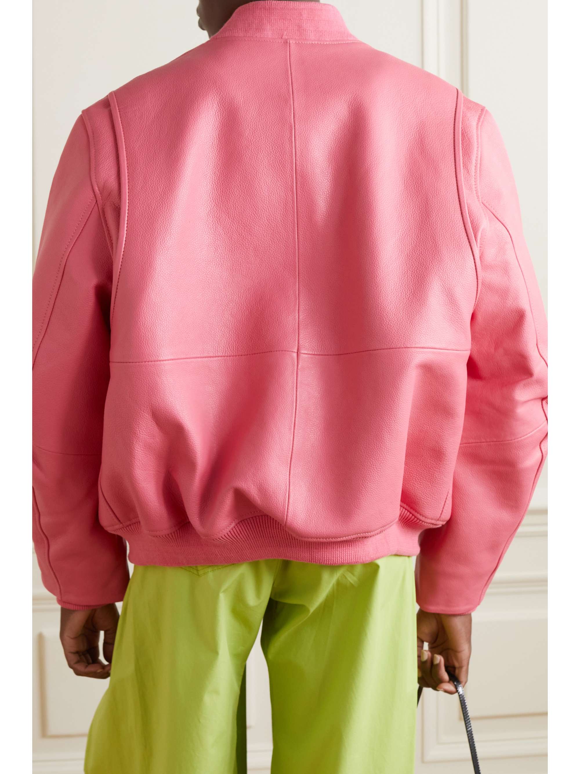 REMAIN BIRGER CHRISTENSEN Maryan oversized leather bomber jacket