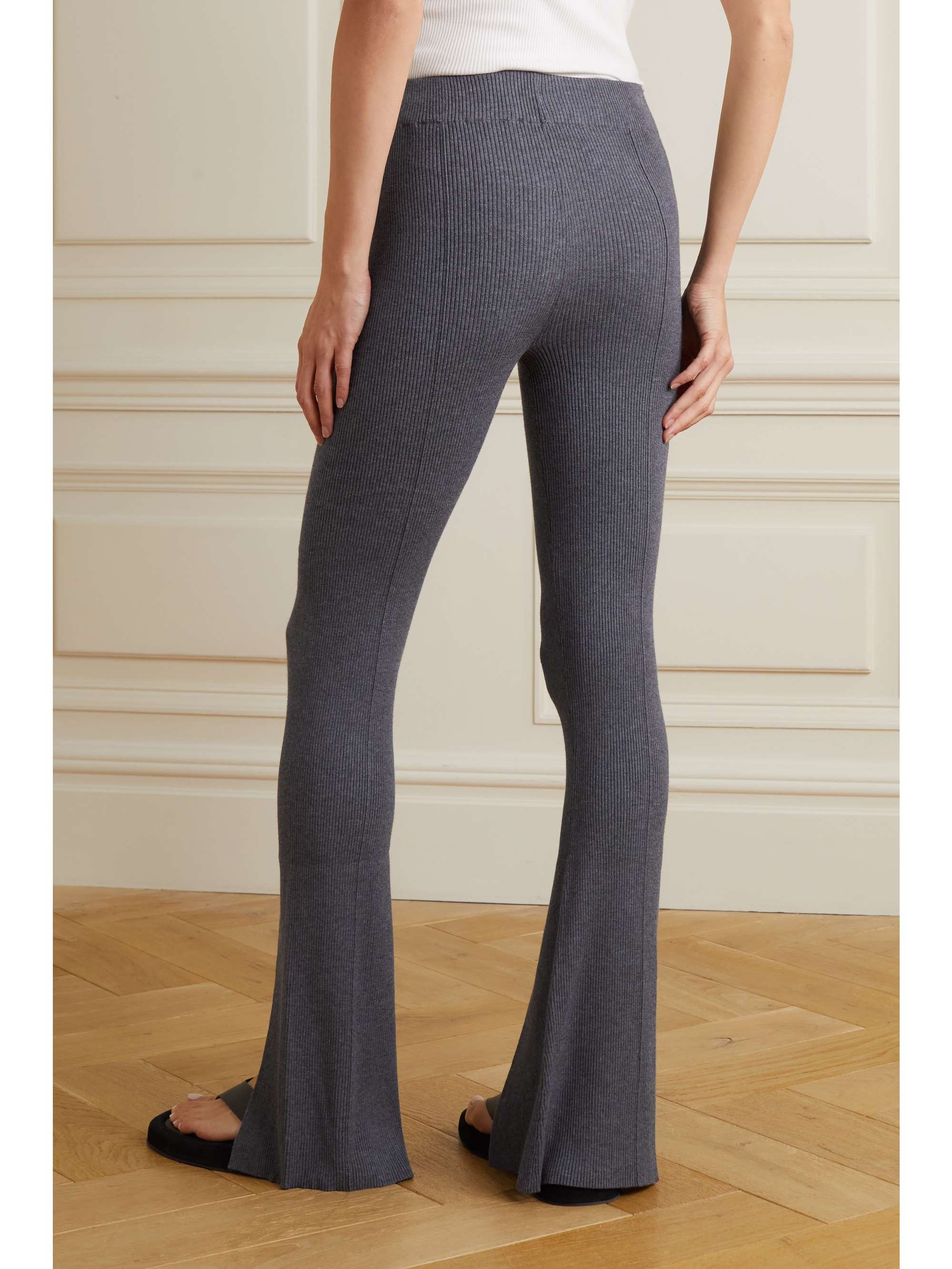 REMAIN BIRGER CHRISTENSEN Omly Leggings aus geripptem Stretch-Strick