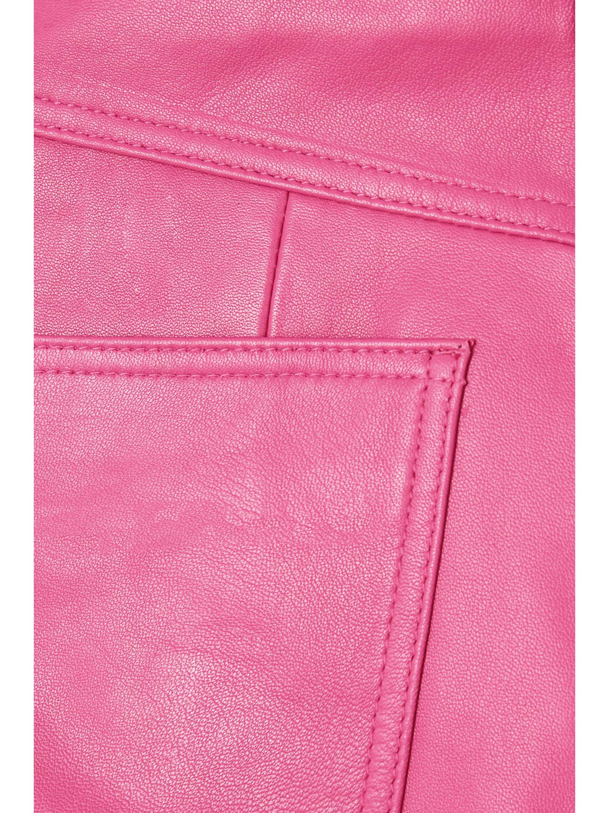 REMAIN BIRGER CHRISTENSEN Lynn leather straight-leg pants