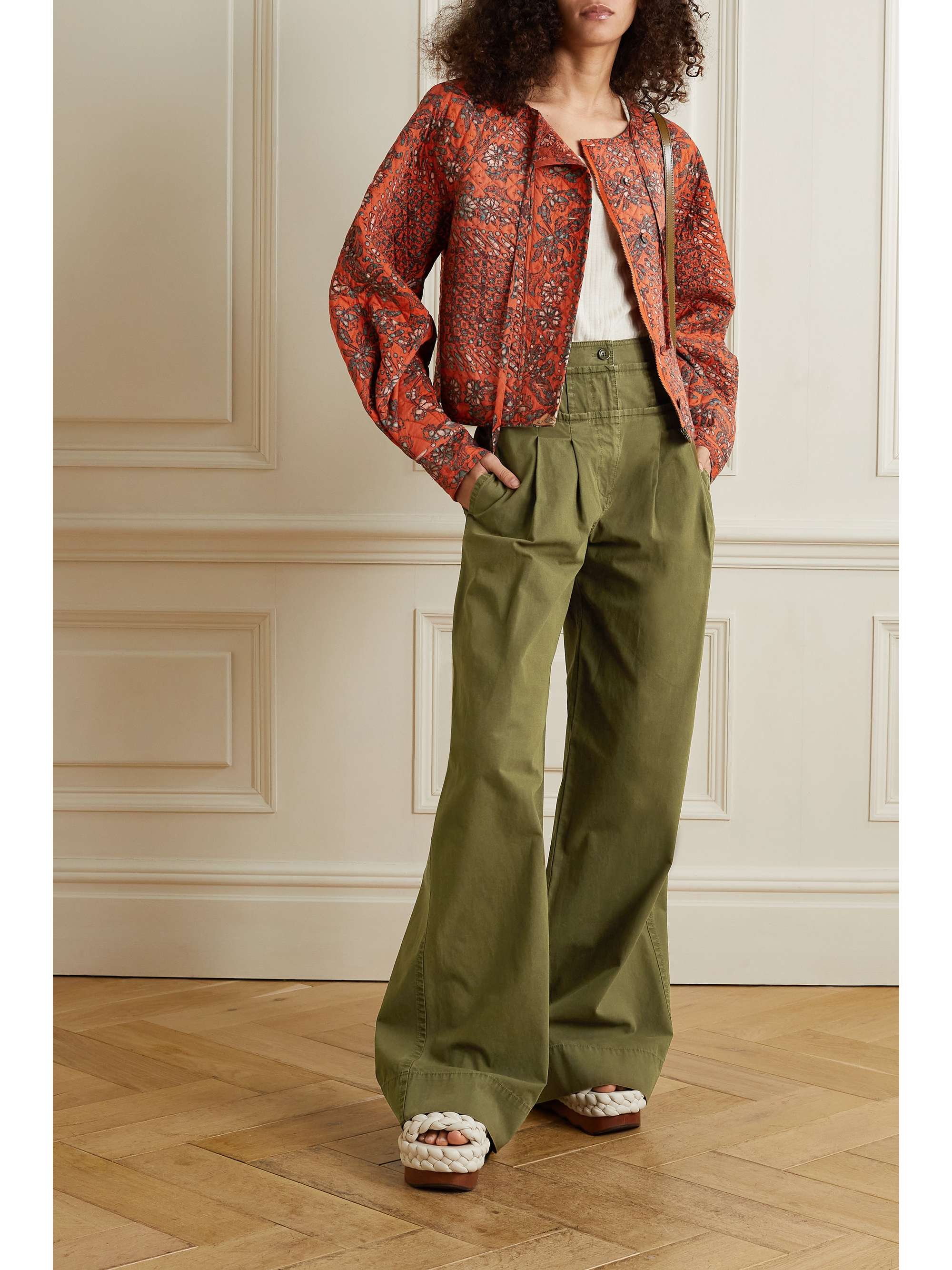 ulla johnson quilted jacket