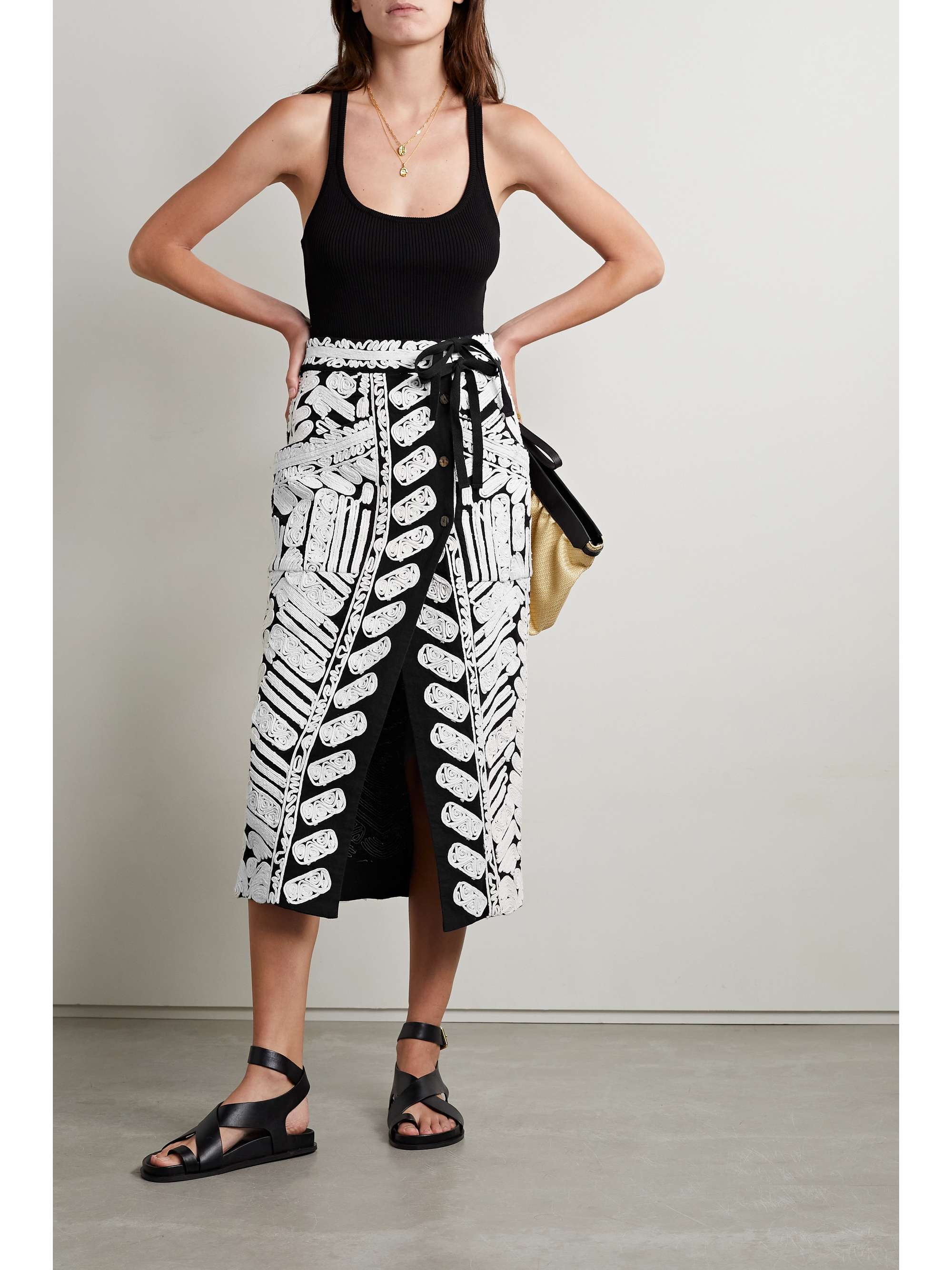 midi skirt | ULLA JOHNSON 