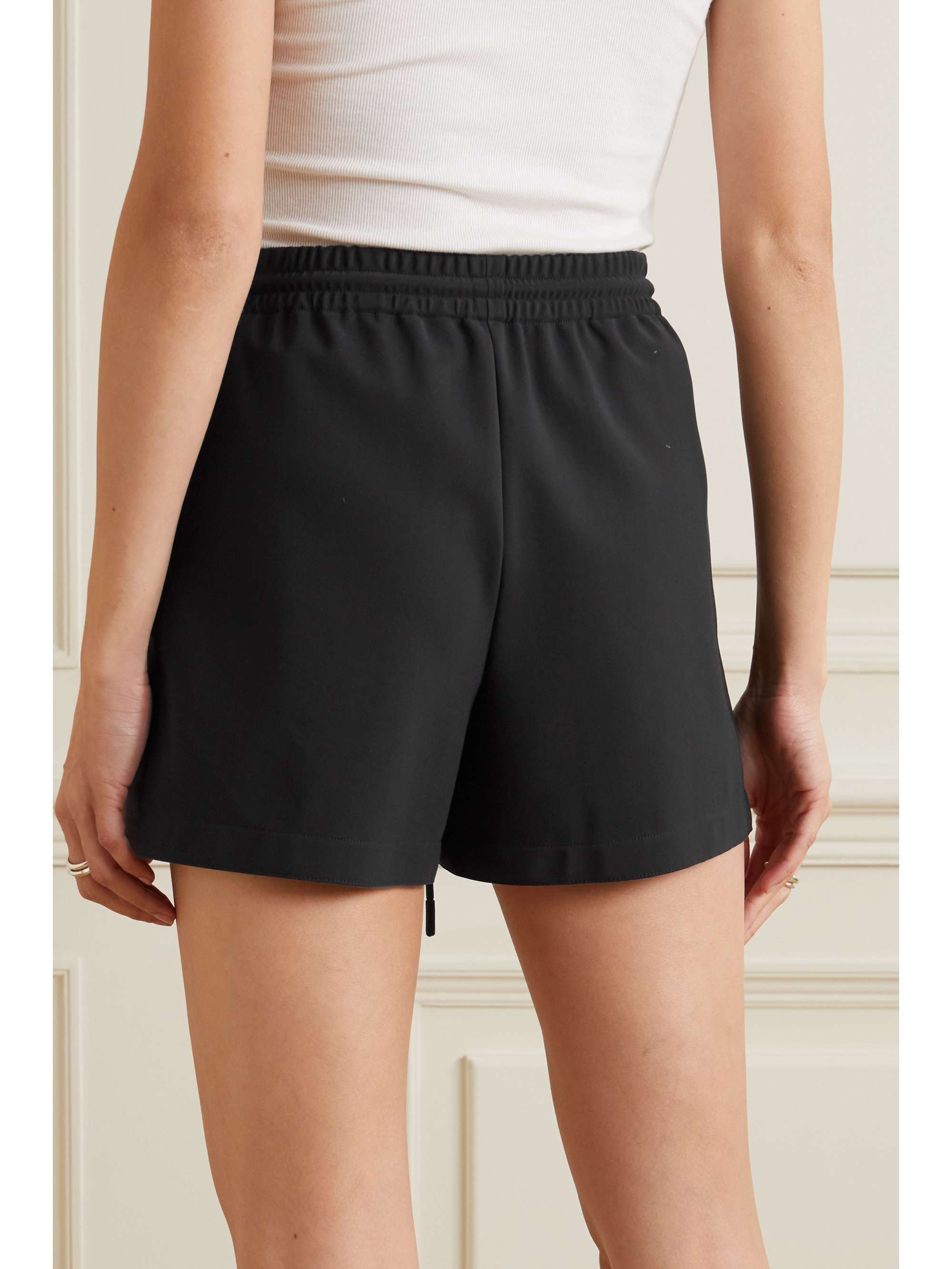 stretch jersey shorts