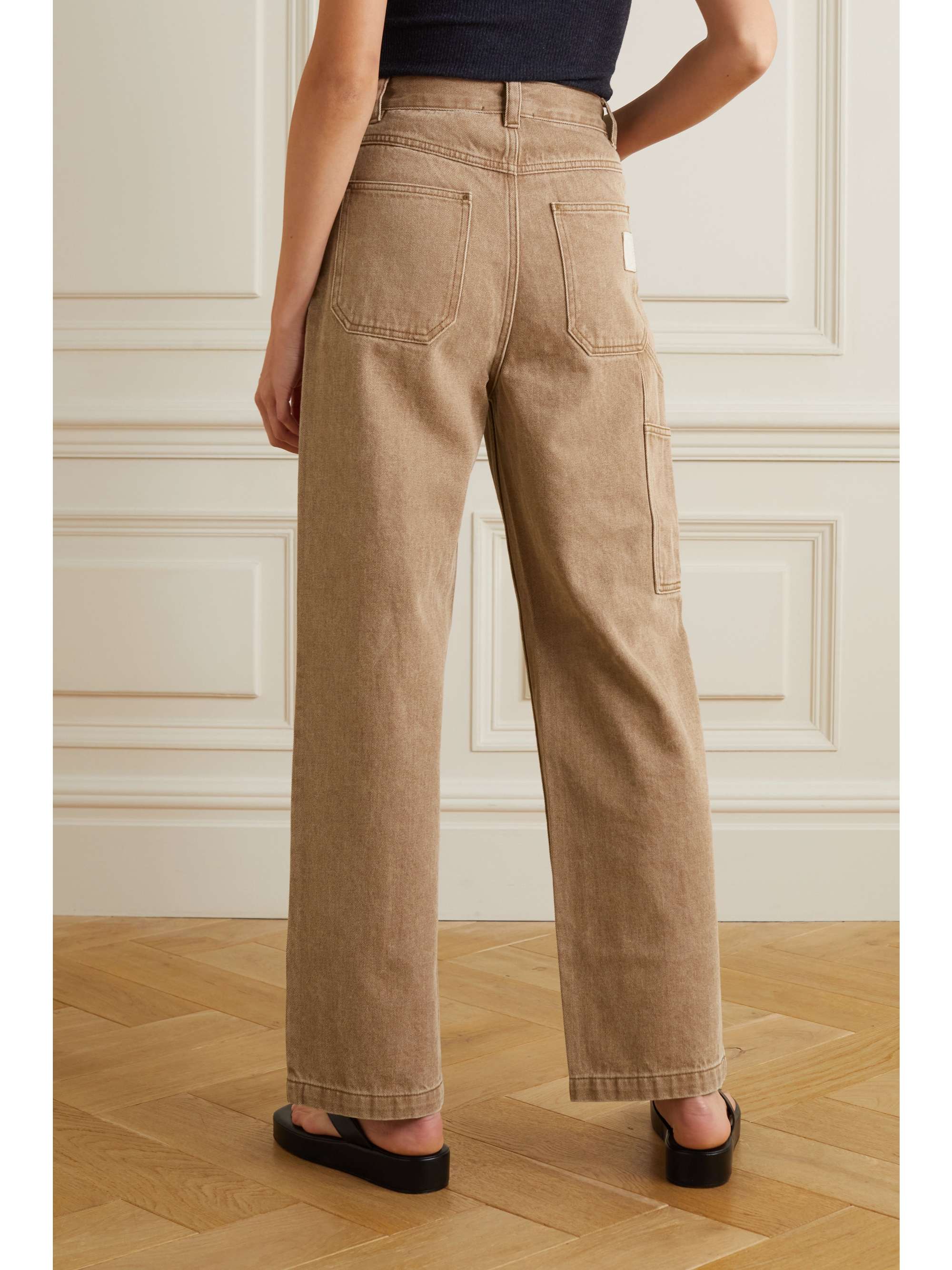 Brown Ridge organic boyfriend jeans 