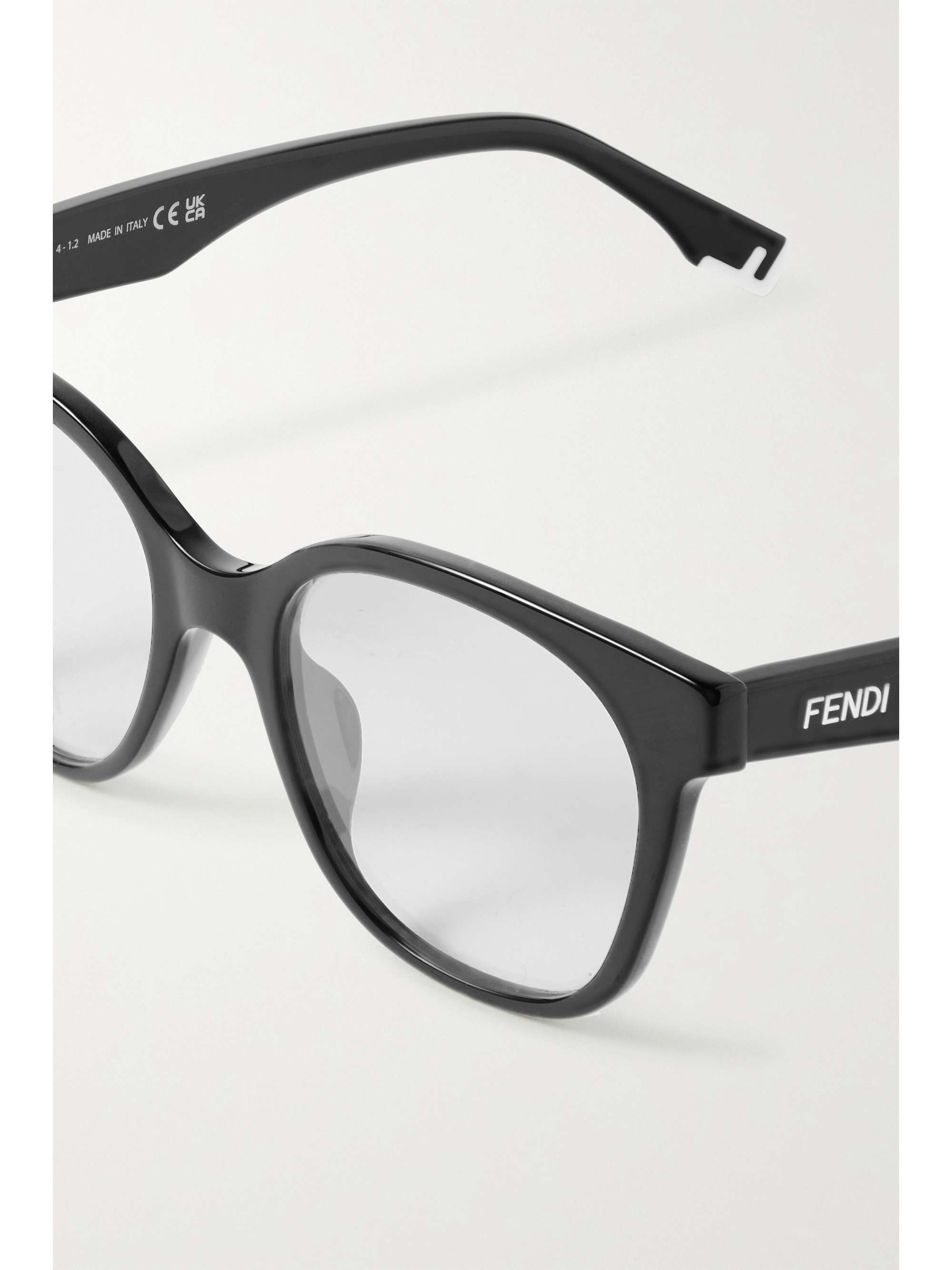 FENDI EYEWEAR D-frame acetate optical glasses